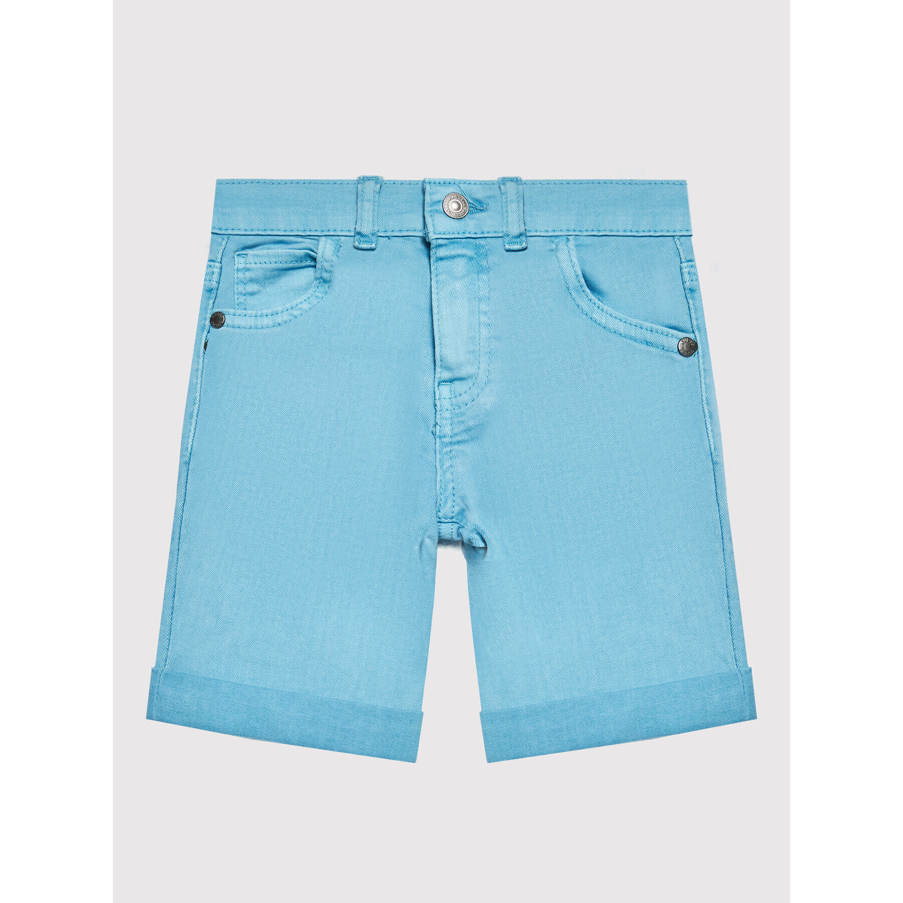 Guess Дънкови шорти N1RD03 WE620 Син Regular Fit - Pepit.bg