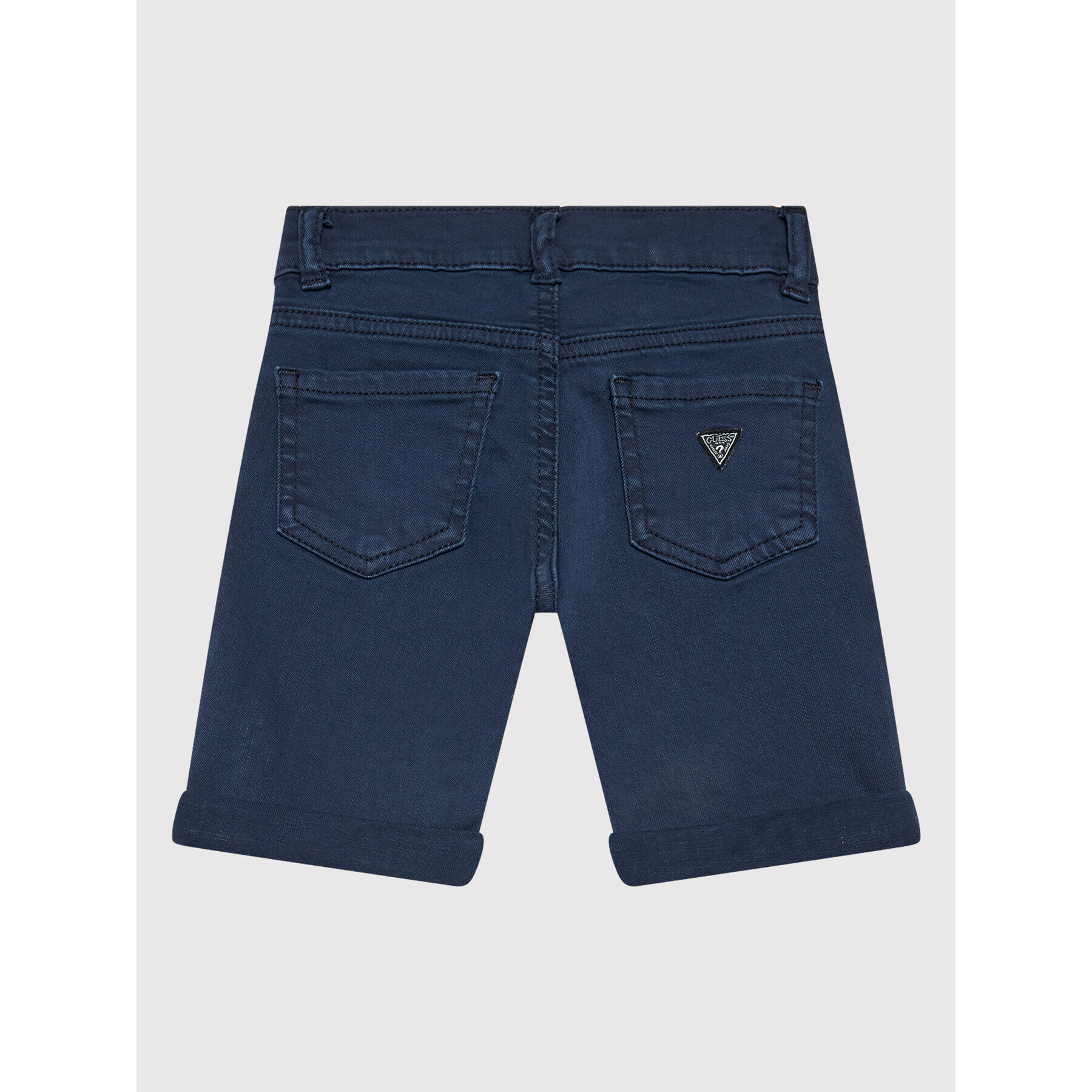 Guess Дънкови шорти N1RD03 WE620 Тъмносин Regular Fit - Pepit.bg