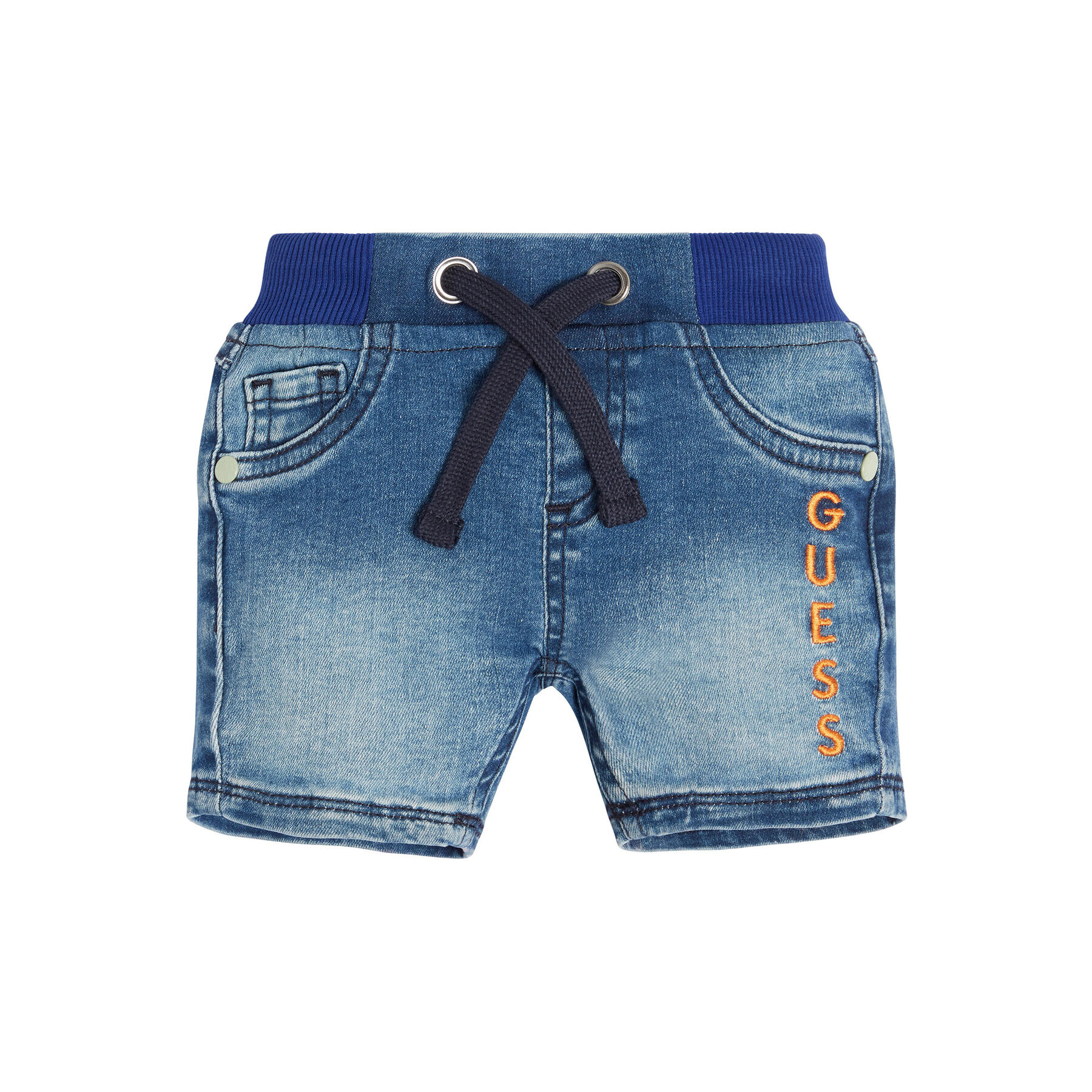 Guess Дънкови шорти N3GD10 D4CA0 Син Regular Fit - Pepit.bg