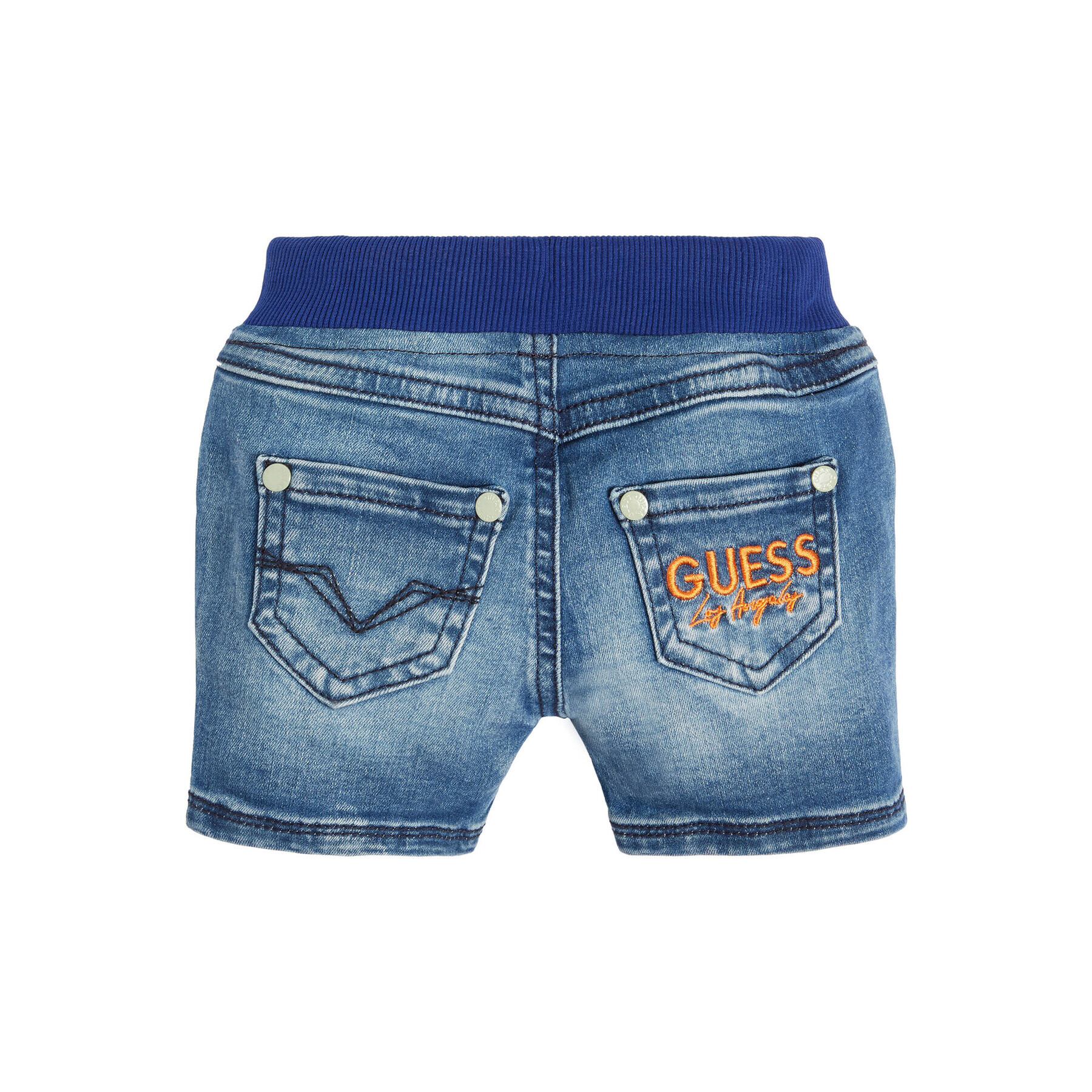 Guess Дънкови шорти N3GD10 D4CA0 Син Regular Fit - Pepit.bg
