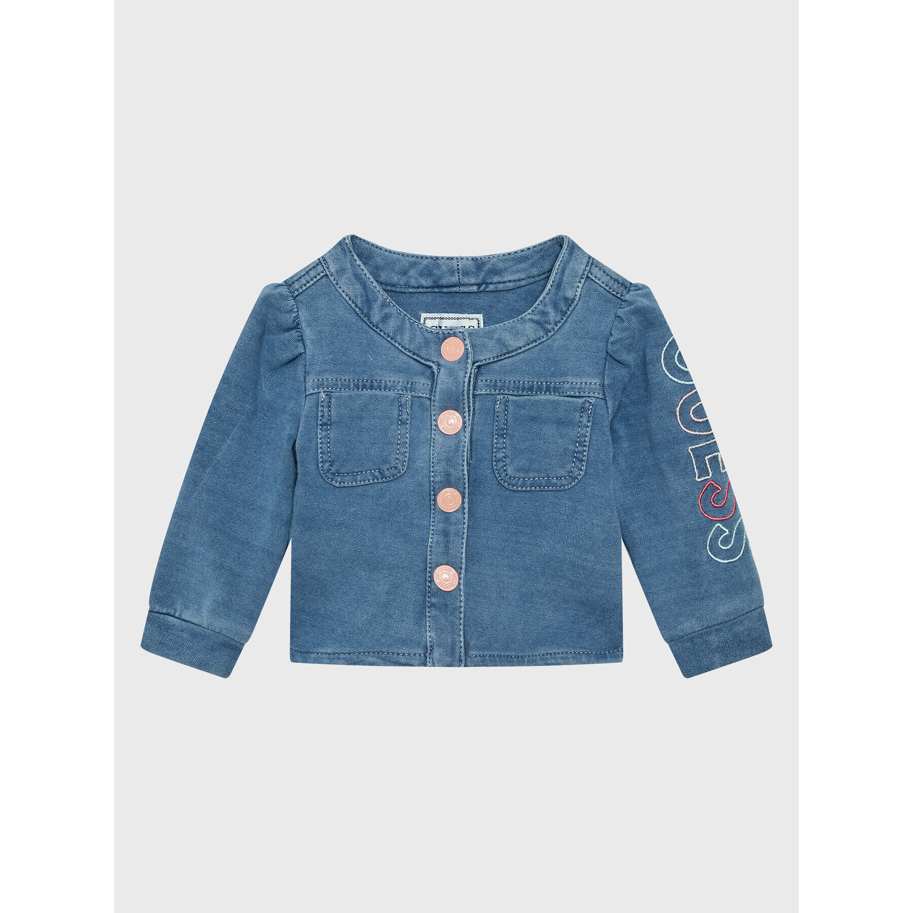 Guess Дънково яке A3GL02 K8H90 Син Regular Fit - Pepit.bg