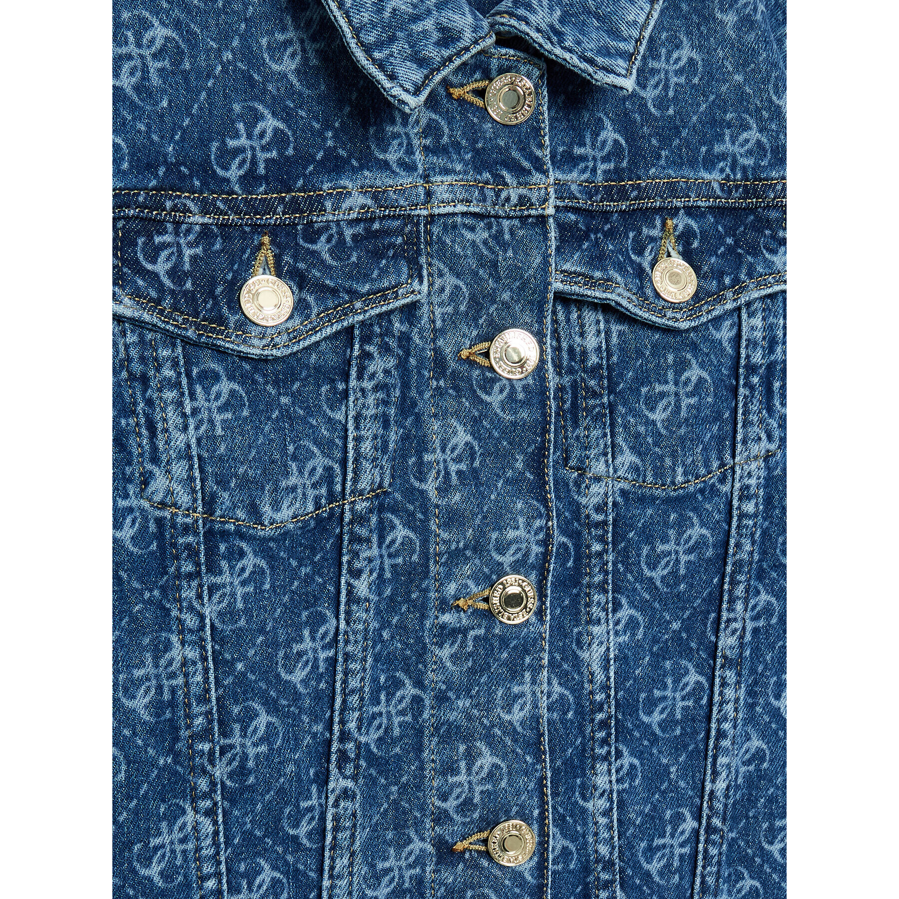 Guess Дънково яке J3GL04 D4WF0 Син Regular Fit - Pepit.bg