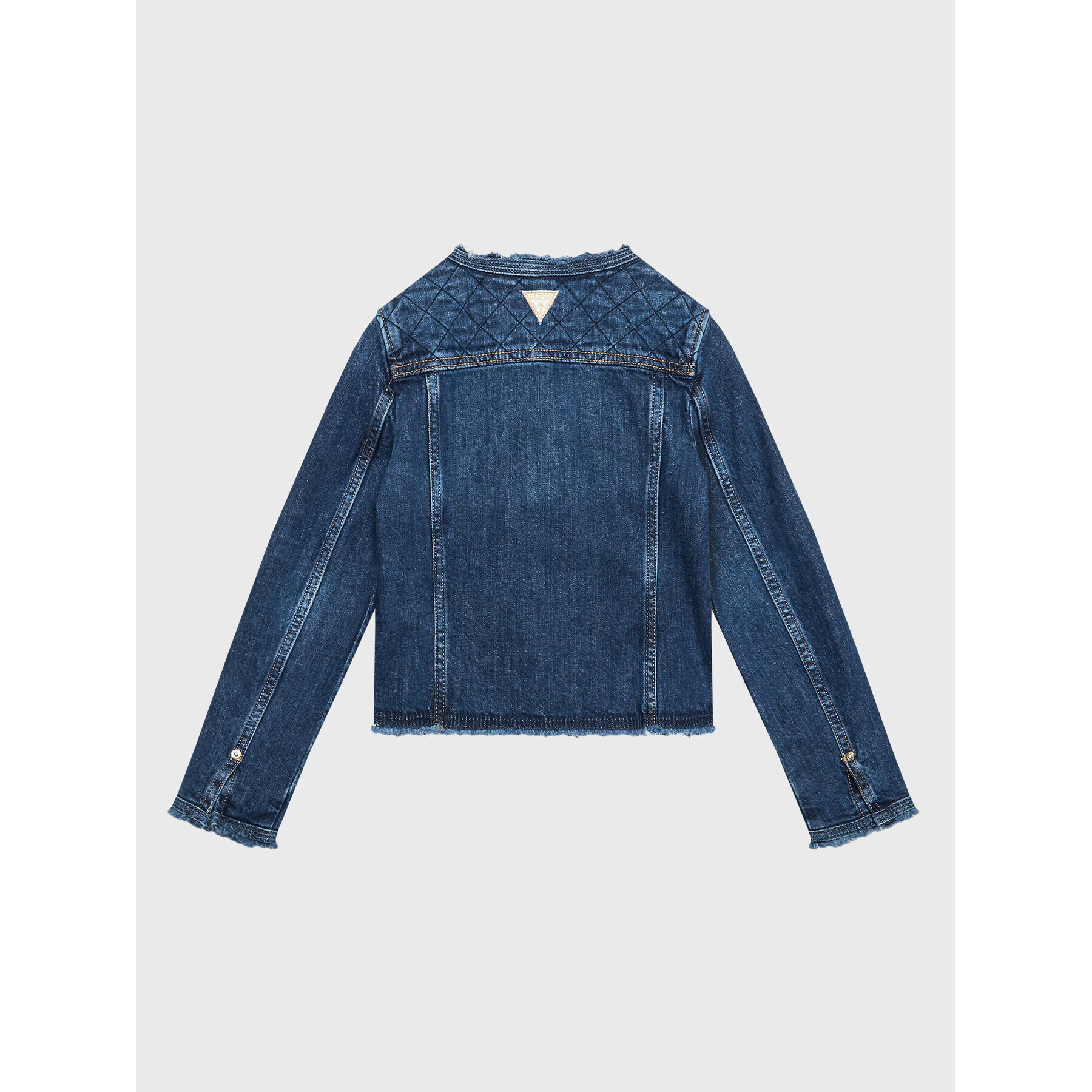Guess Дънково яке J3RL09 D4H77 Тъмносин Regular Fit - Pepit.bg