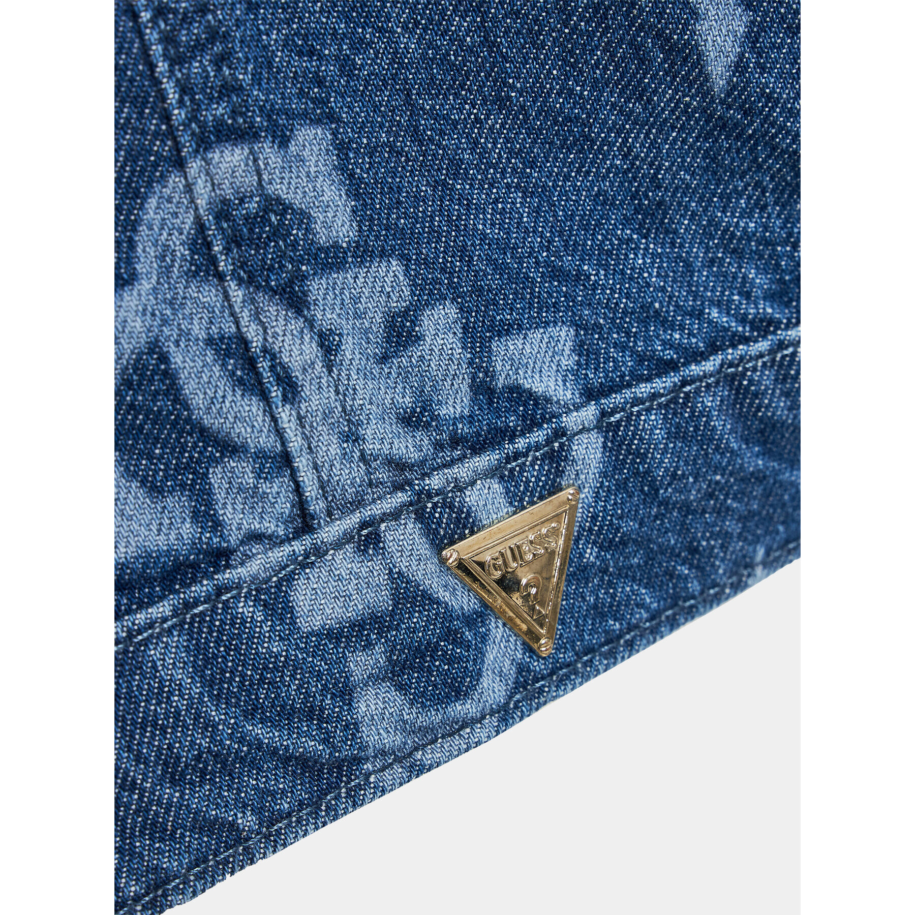 Guess Дънково яке J3YL01 D45E0 Син Regular Fit - Pepit.bg