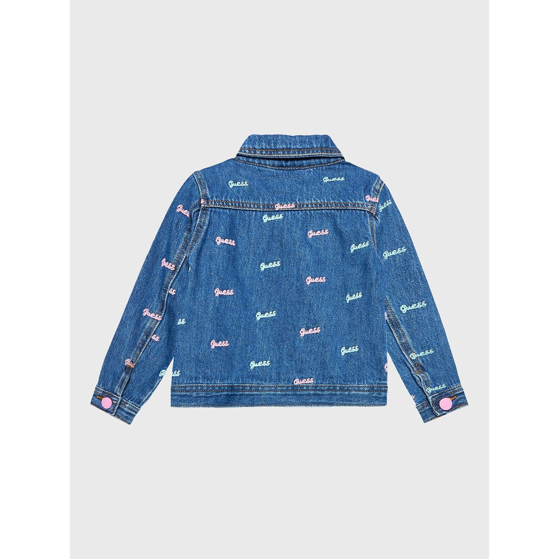 Guess Дънково яке K3RL01 D4YA0 Тъмносин Regular Fit - Pepit.bg