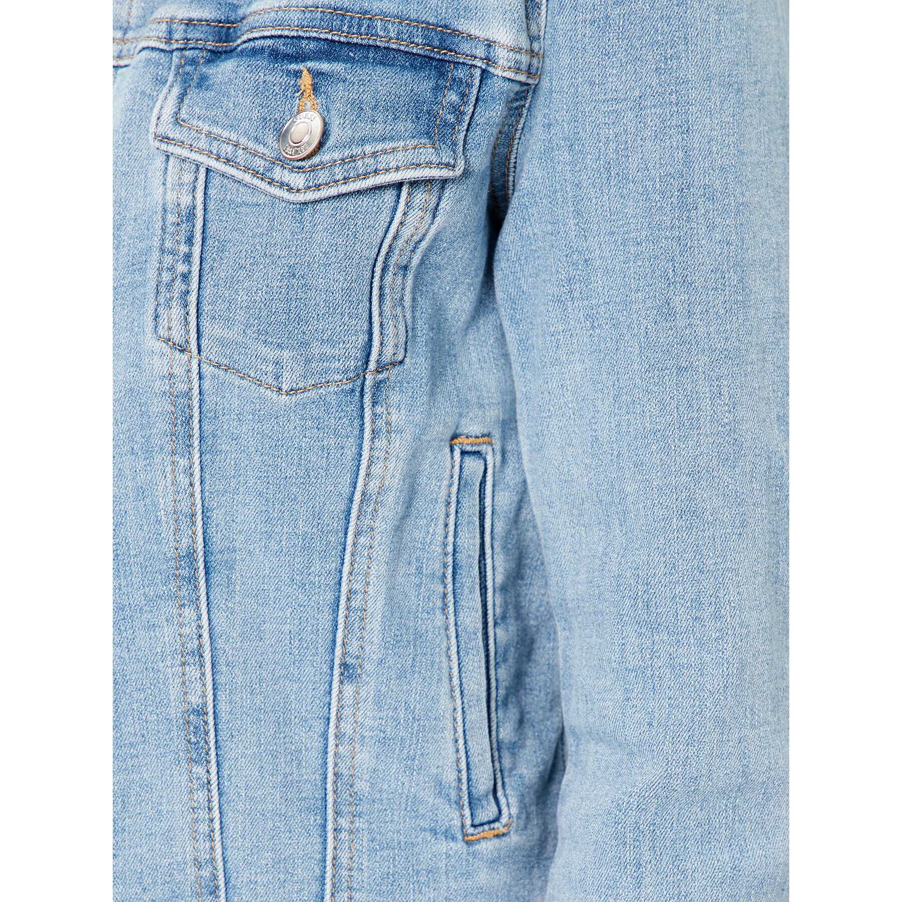 Guess Дънково яке W2GN0E D4LU2 Син Slim Fit - Pepit.bg