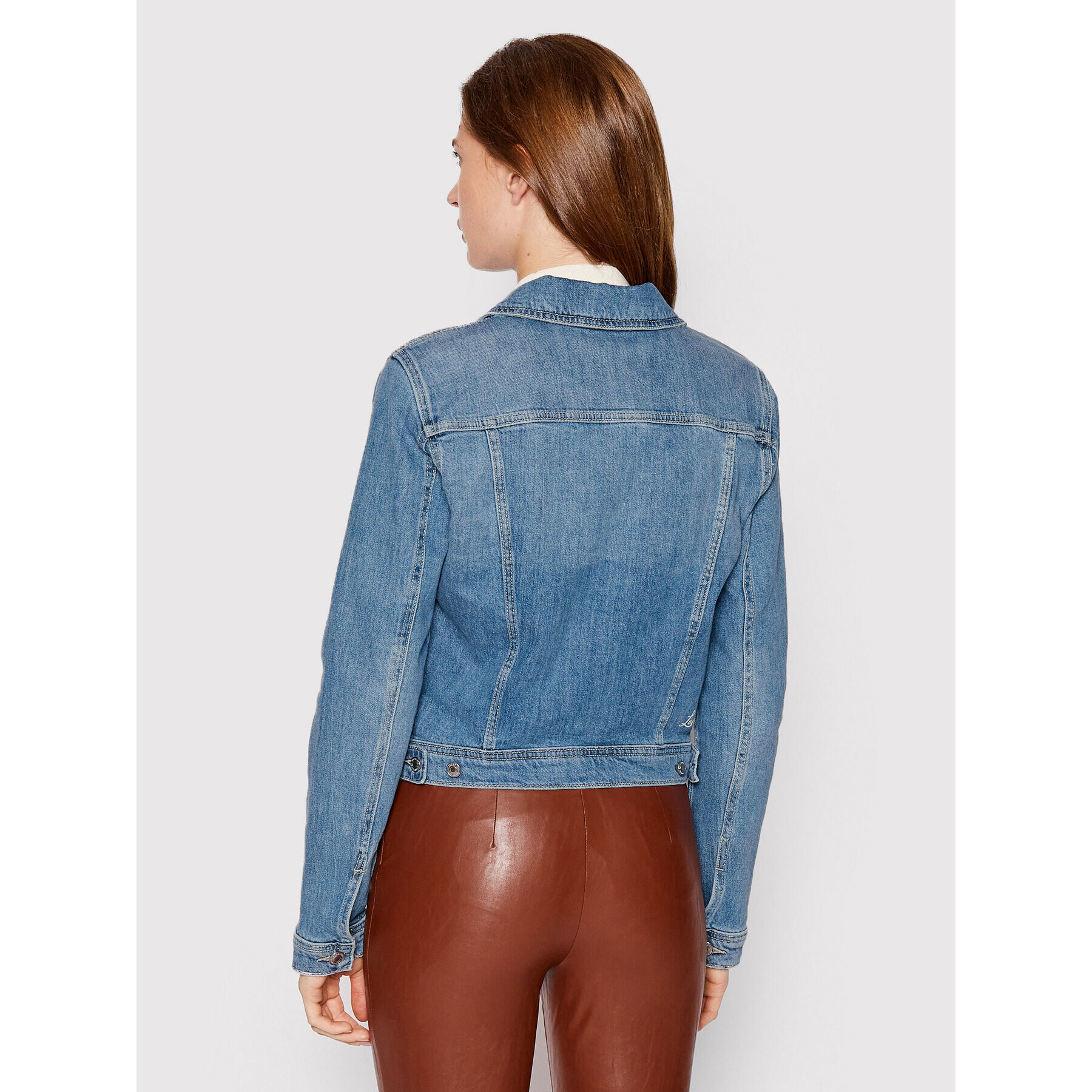 Guess Дънково яке W2GN25 D4MS1 Син Regular Fit - Pepit.bg