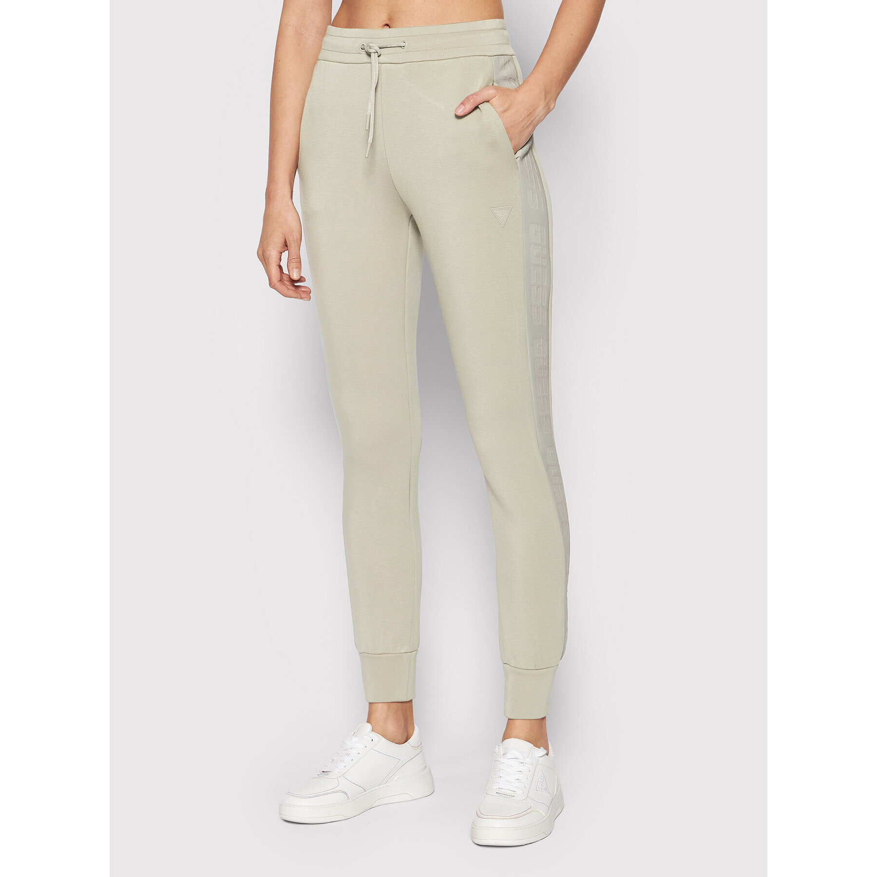 Guess Долнище анцуг Allie V2RB02 K7UW2 Бежов Regular Fit - Pepit.bg