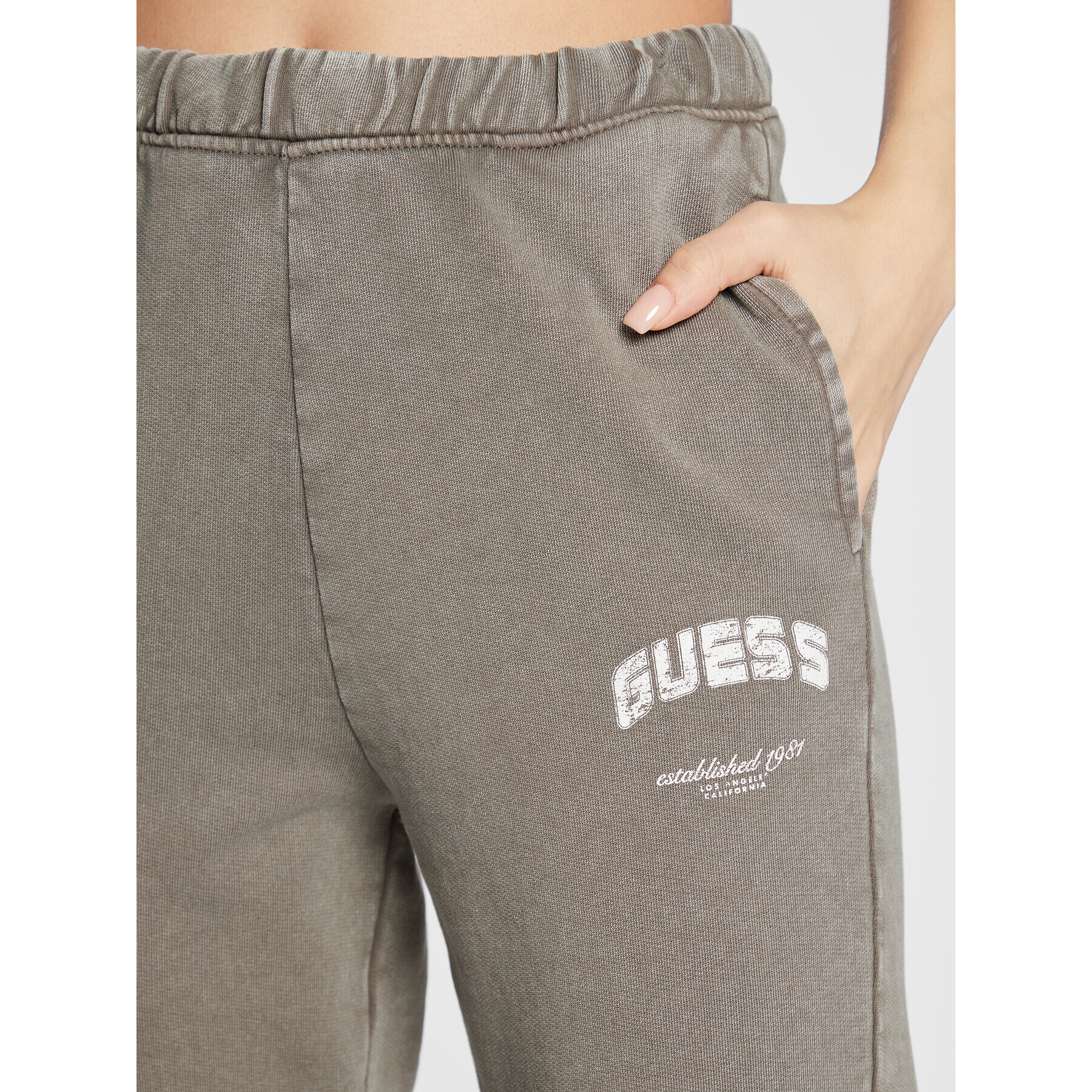 Guess Долнище анцуг Bryony V2YB05 FL04D Сив Regular Fit - Pepit.bg