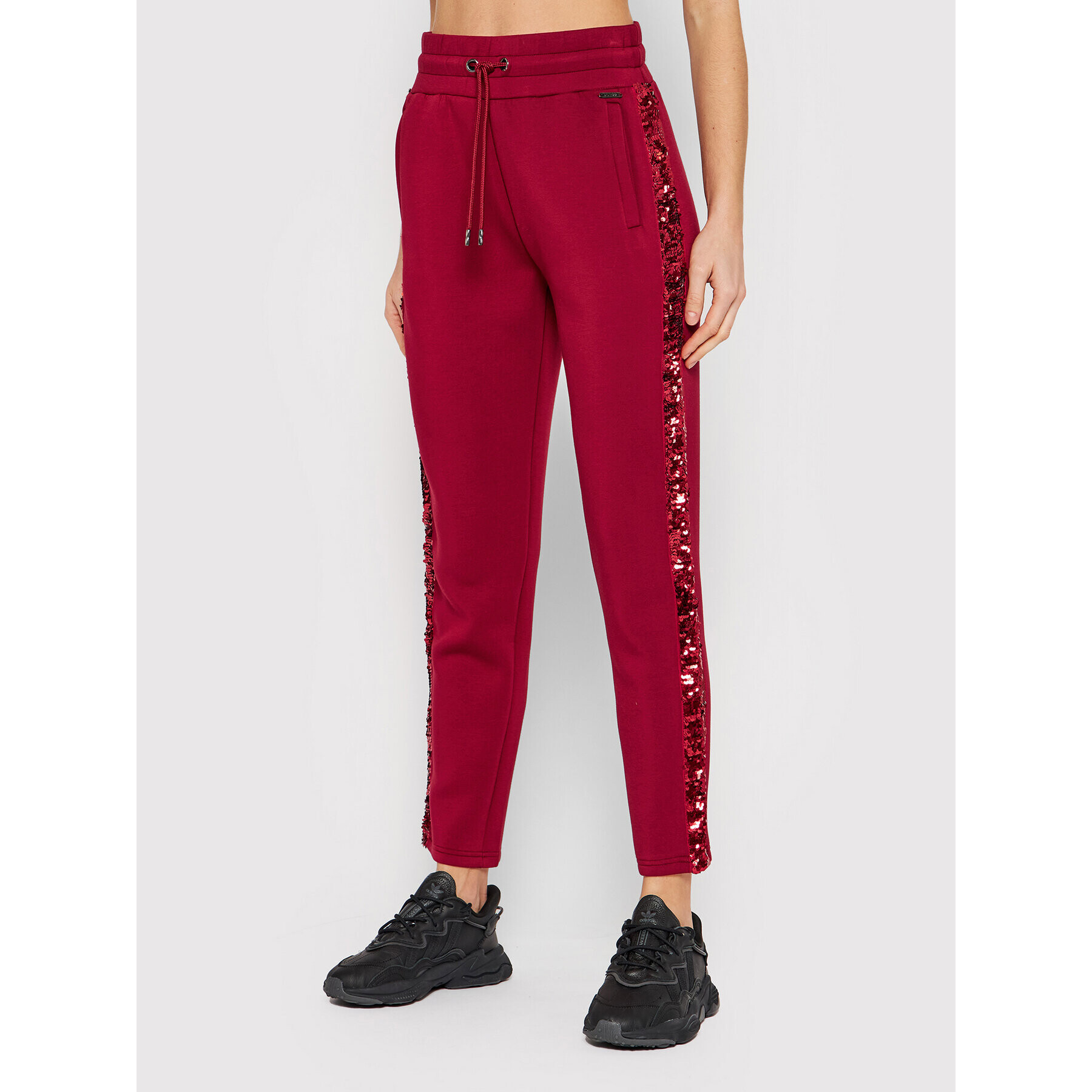 Guess Долнище анцуг Dalida W1BB16 K7UW2 Бордо Regular Fit - Pepit.bg