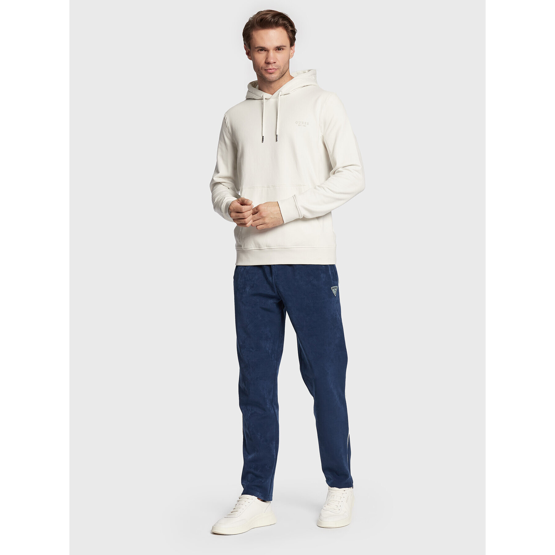 Guess Долнище анцуг Harve Z2BB03 KBC00 Тъмносин Regular Fit - Pepit.bg