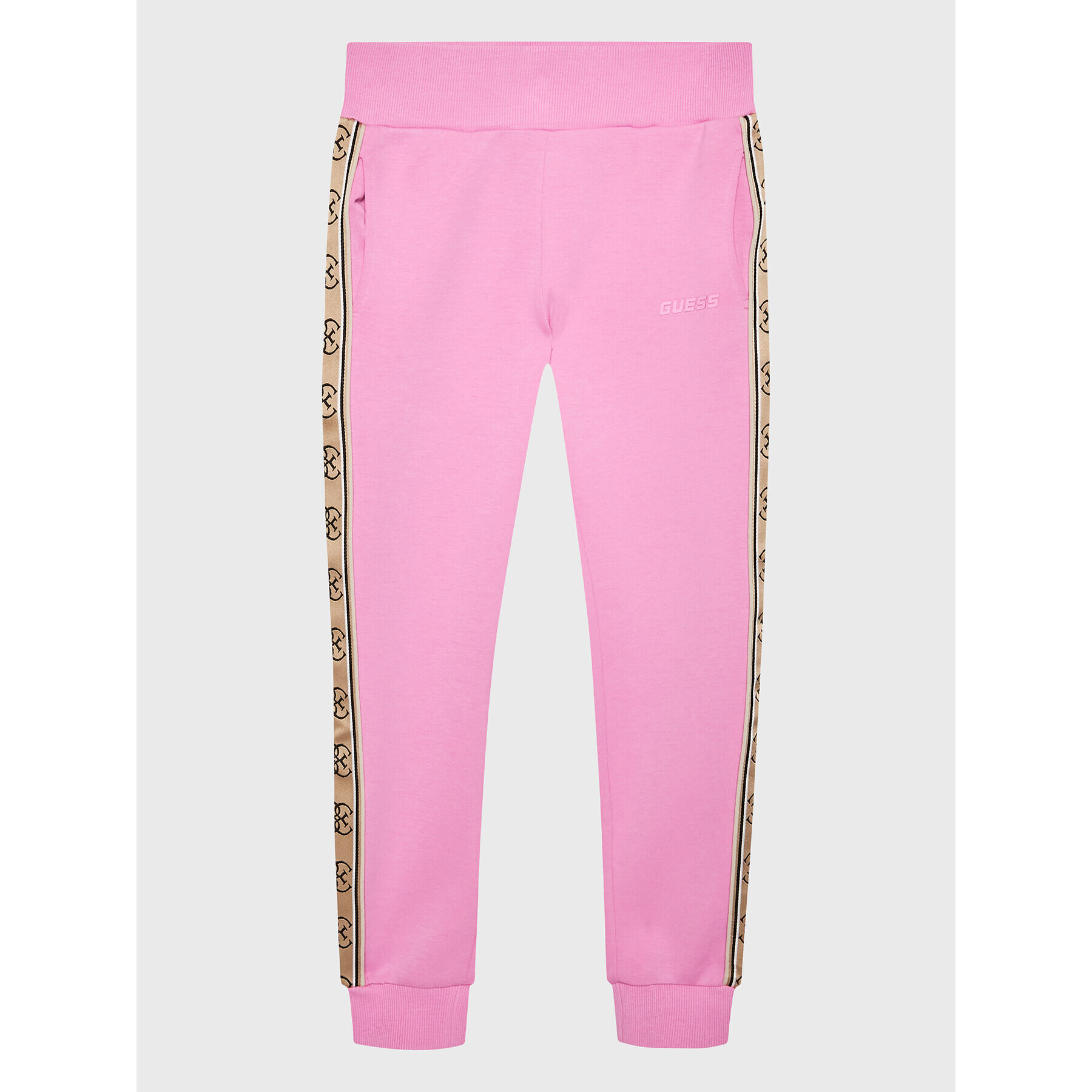 Guess Долнище анцуг J2YQ27 KA3P1 Розов Regular Fit - Pepit.bg
