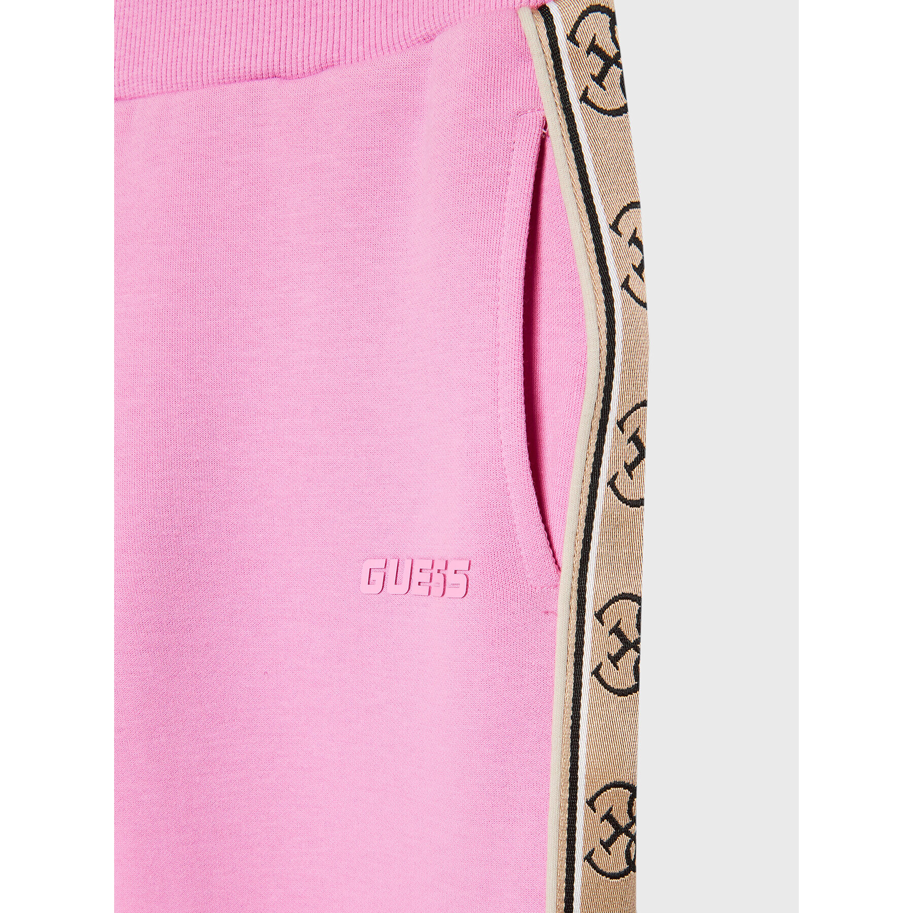 Guess Долнище анцуг J2YQ27 KA3P1 Розов Regular Fit - Pepit.bg