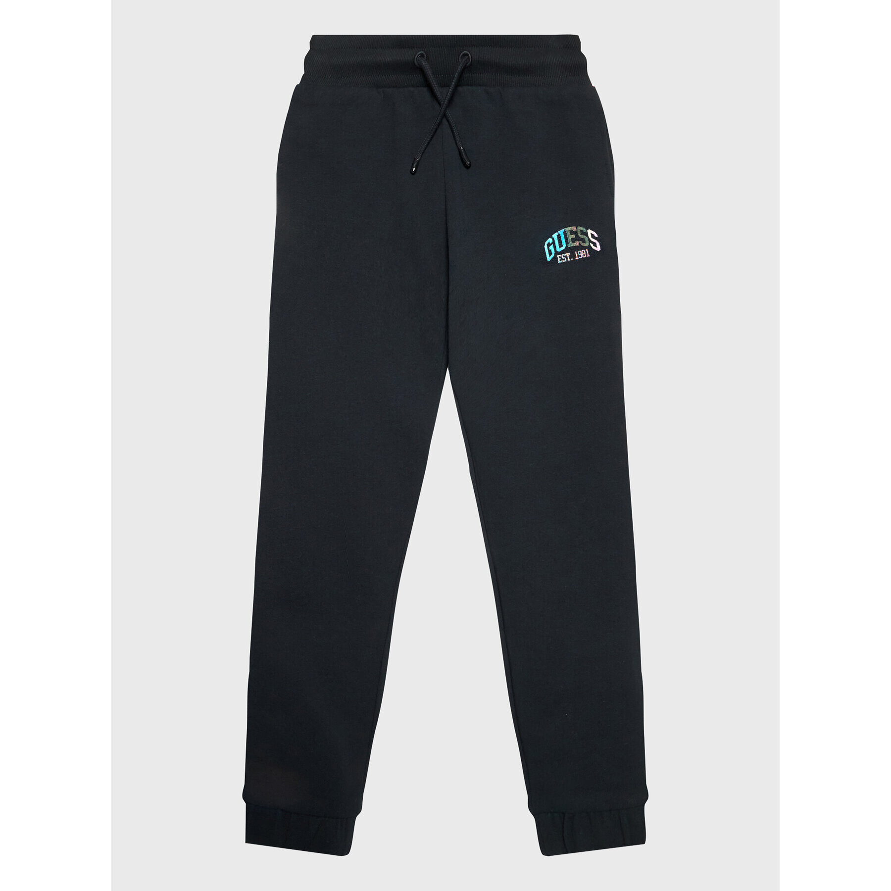 Guess Долнище анцуг J3RQ11 KA6R0 Черен Regular Fit - Pepit.bg