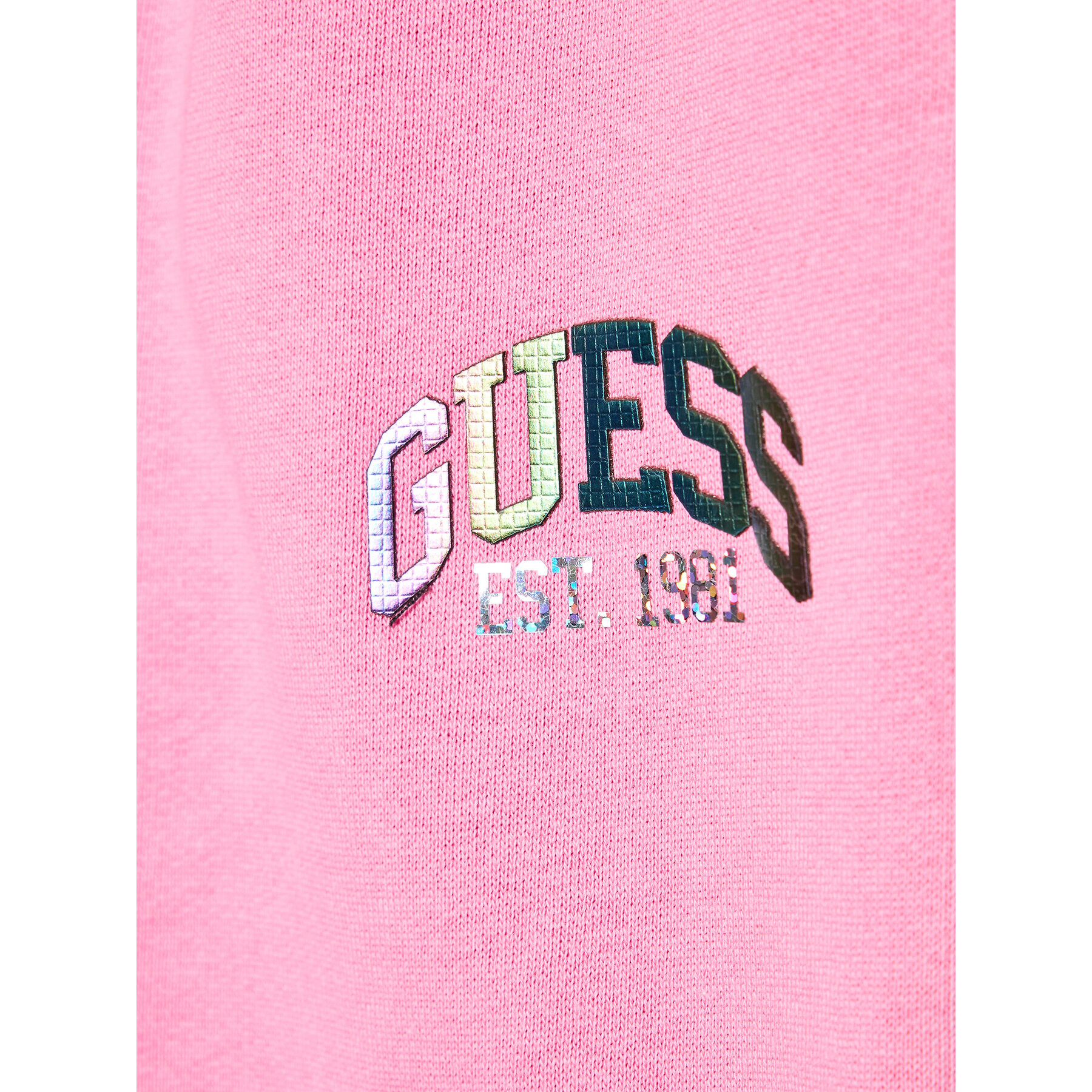 Guess Долнище анцуг J3RQ11 KA6R0 Розов Regular Fit - Pepit.bg