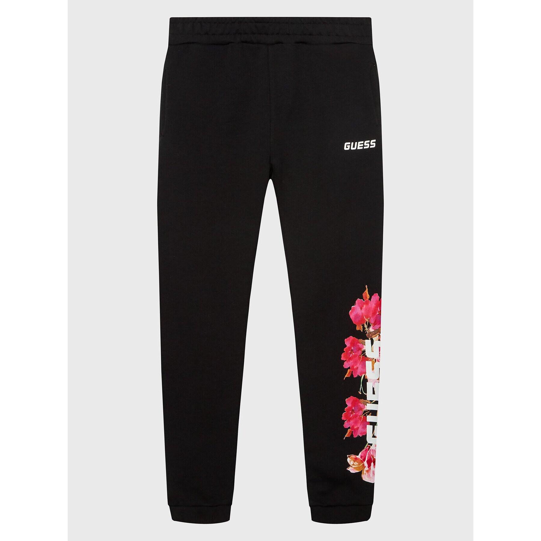 Guess Долнище анцуг J3RQ14 K68I3 Черен Regular Fit - Pepit.bg