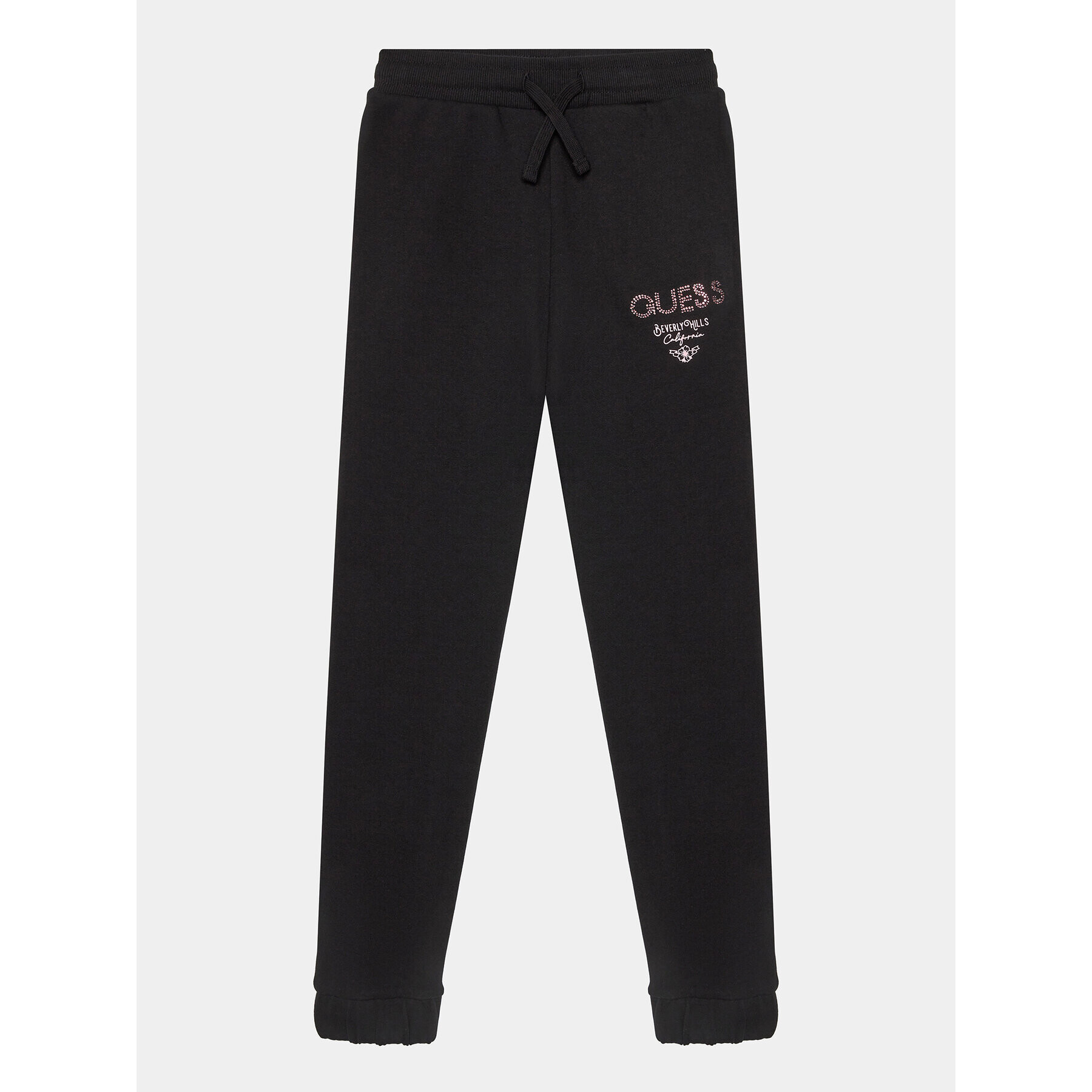 Guess Долнище анцуг J4RQ11 KA6R4 Черен Regular Fit - Pepit.bg