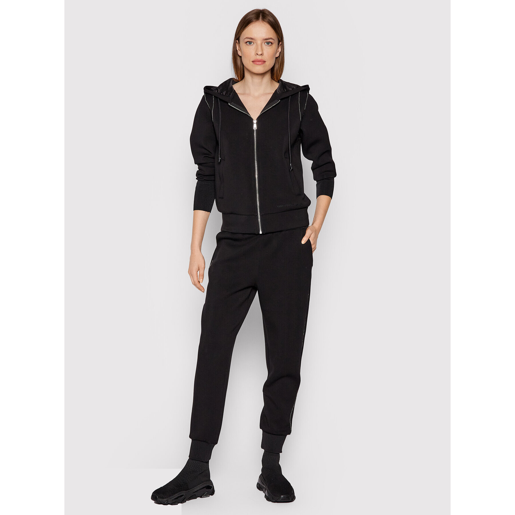 Guess Долнище анцуг Janet W1YB49 KAMN2 Черен Regular Fit - Pepit.bg