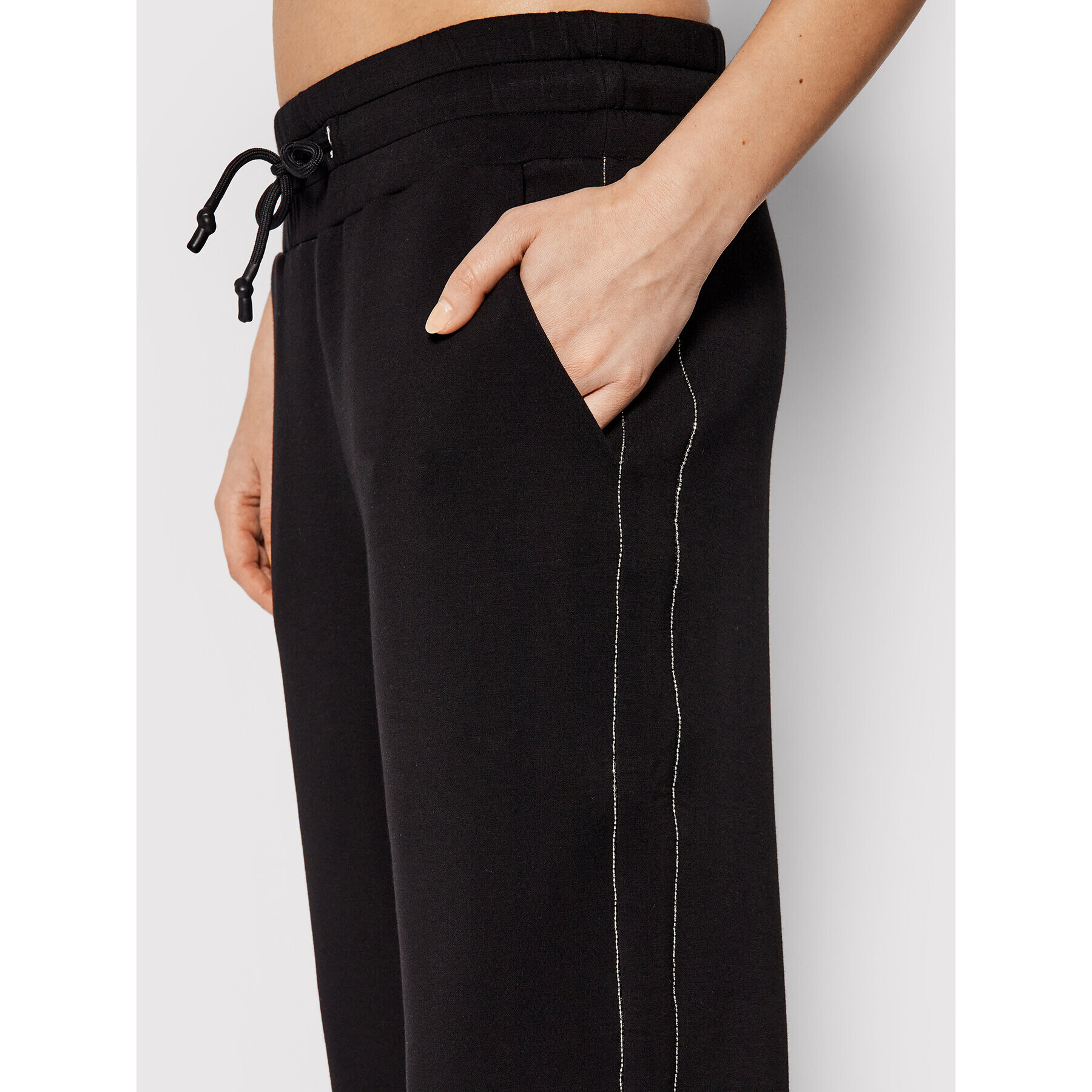 Guess Долнище анцуг Janet W1YB49 KAMN2 Черен Regular Fit - Pepit.bg