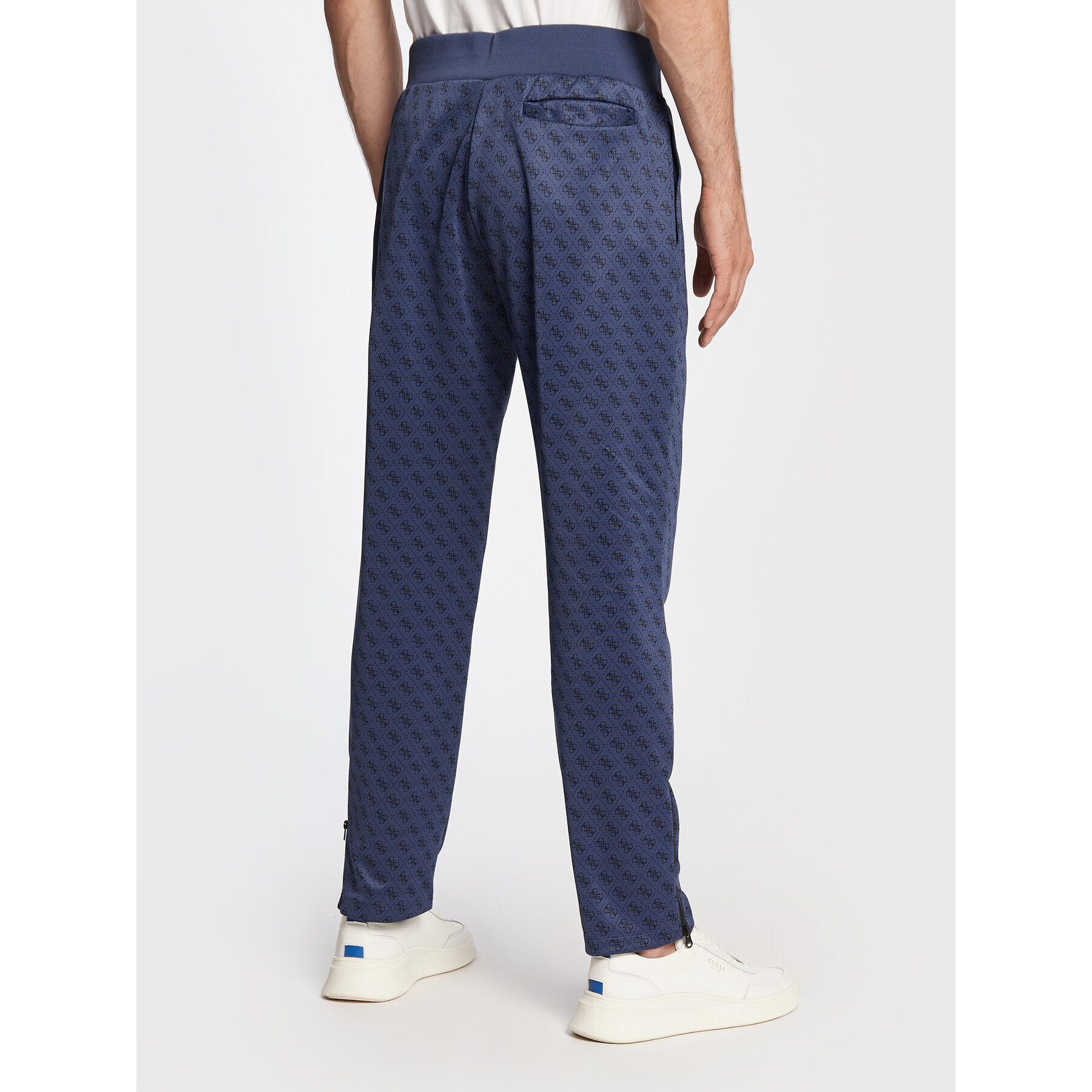 Guess Долнище анцуг Korbin Z2BB05 FL04Q Тъмносин Regular Fit - Pepit.bg