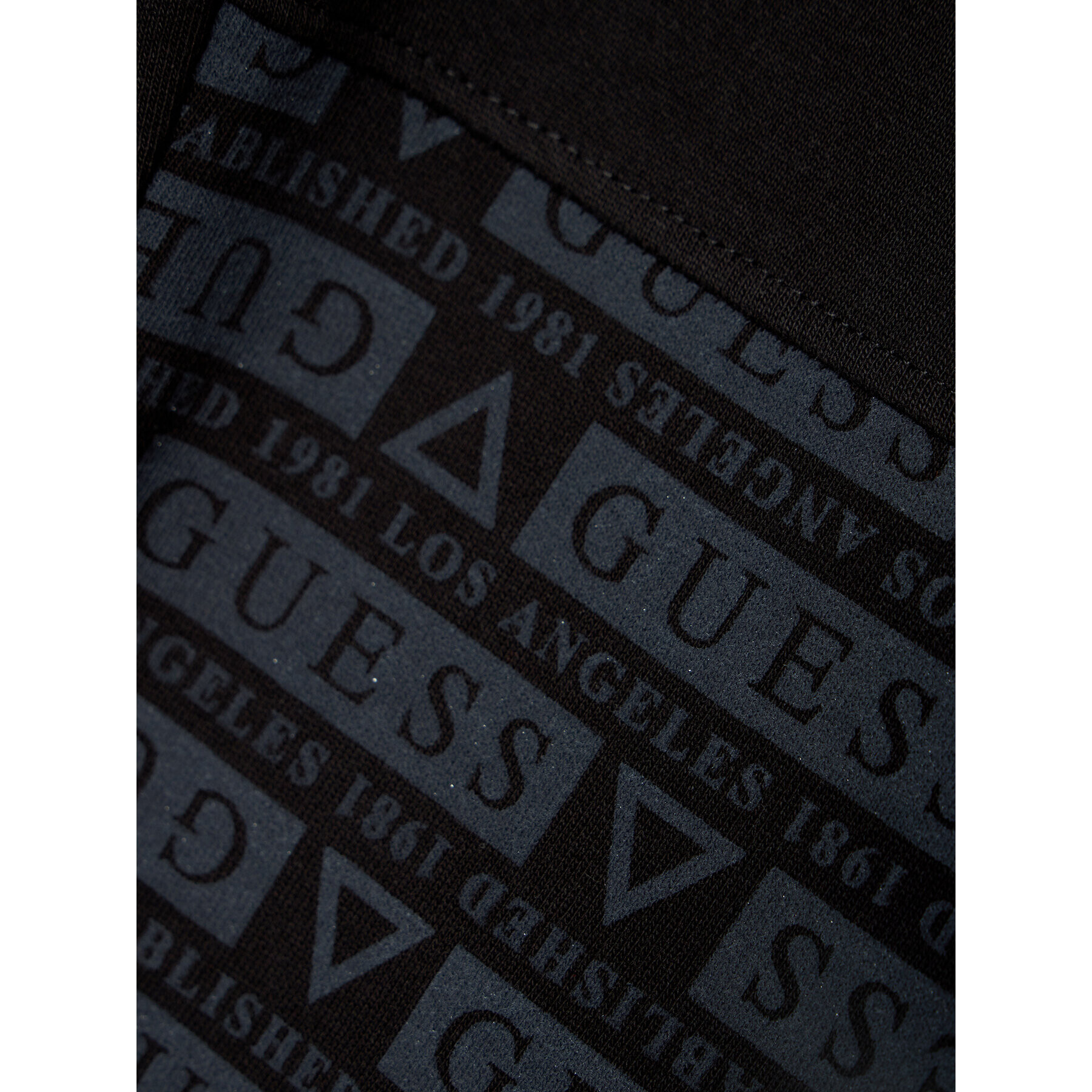 Guess Долнище анцуг L1YQ11 KA6R0 Черен Regular Fit - Pepit.bg
