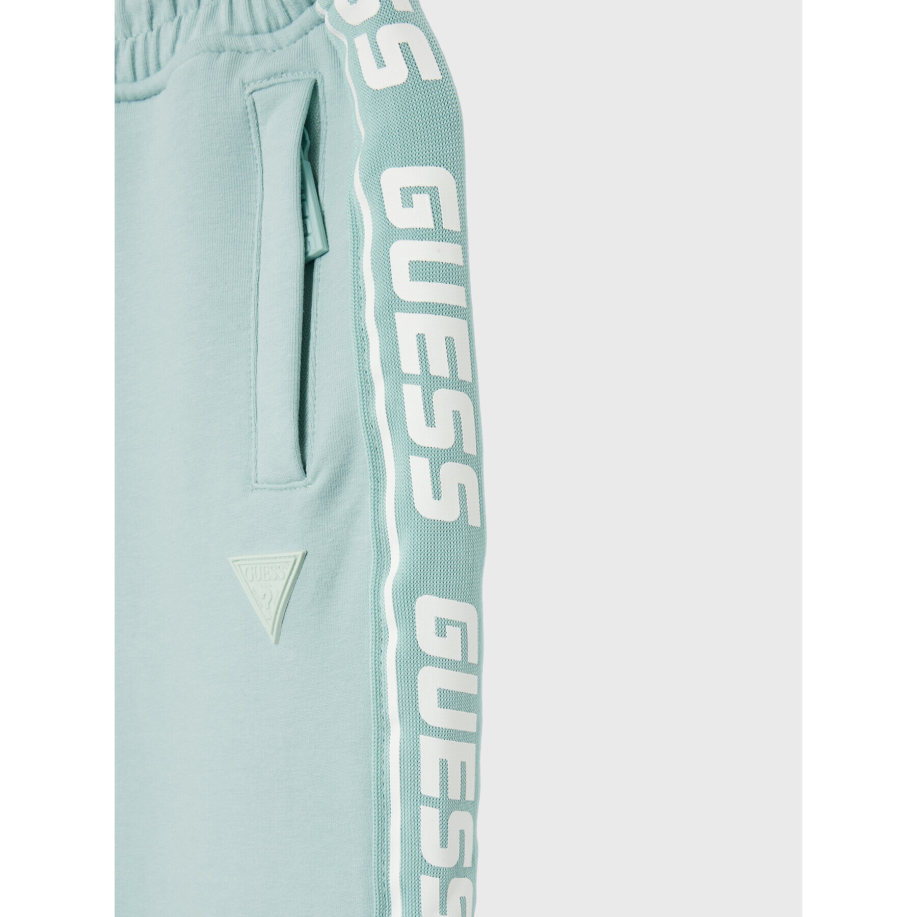 Guess Долнище анцуг L2YQ48 K6ZS1 Зелен Relaxed Fit - Pepit.bg