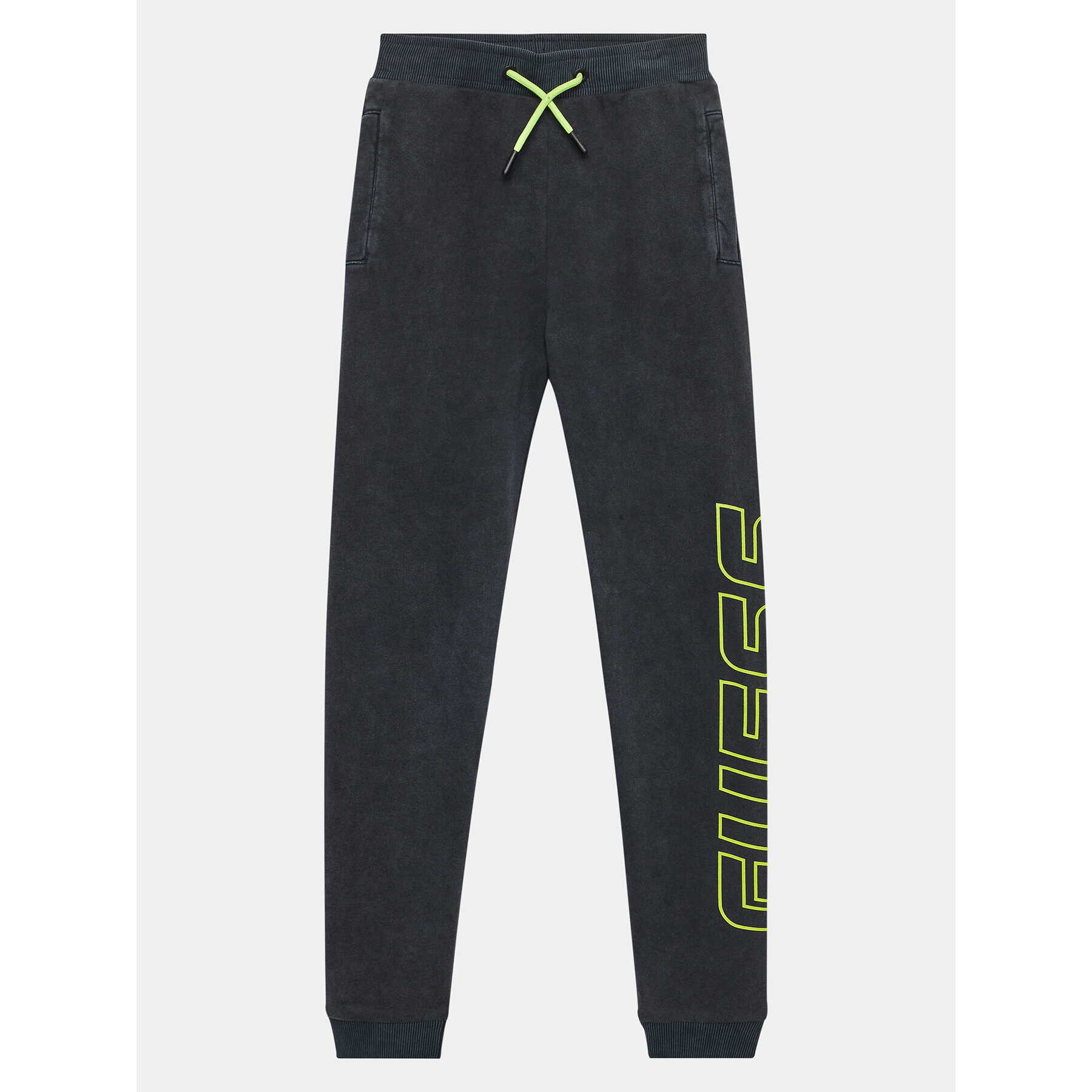 Guess Долнище анцуг L3BQ14 KBYX0 Черен Relaxed Fit - Pepit.bg