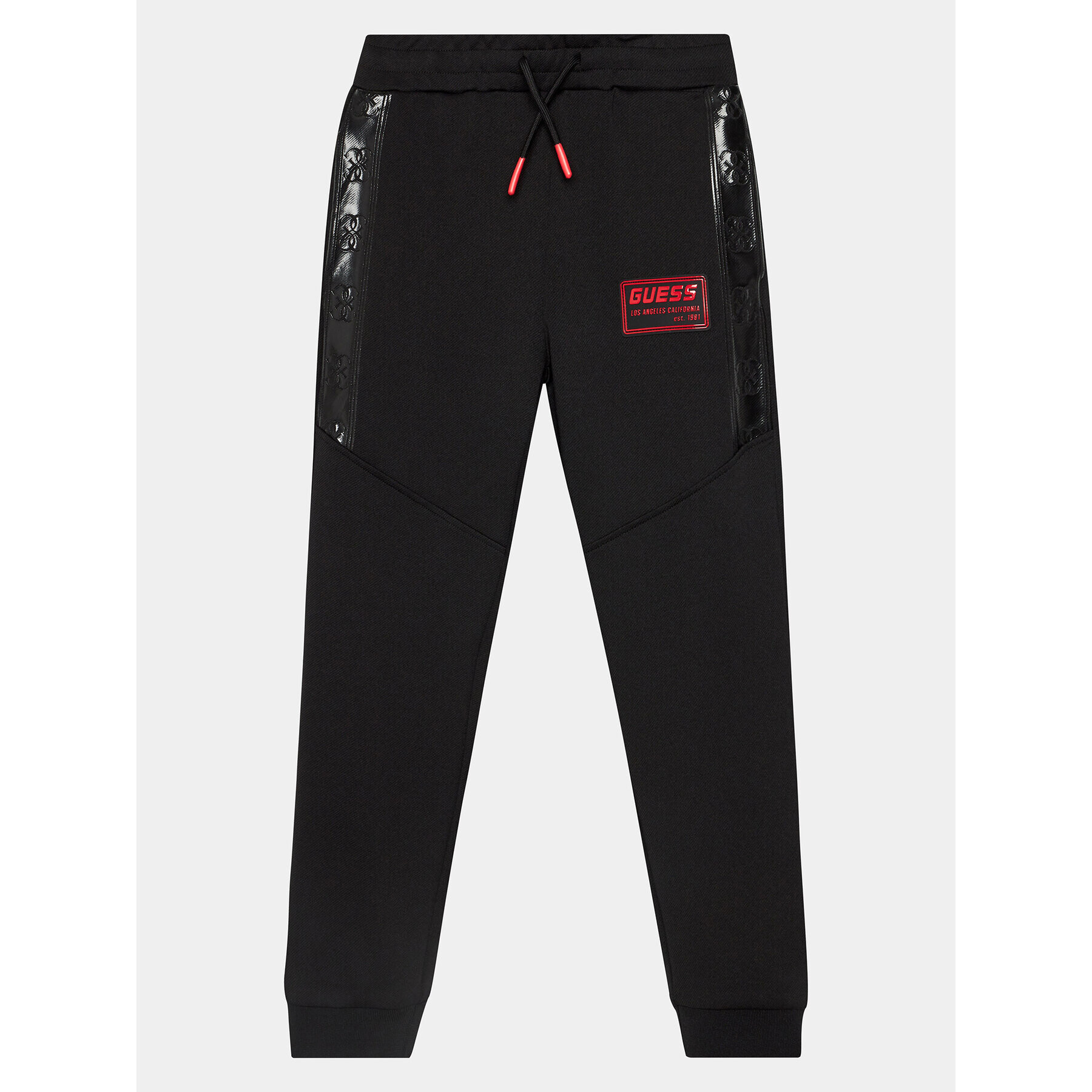 Guess Долнище анцуг L4RQ13 KBO62 Черен Regular Fit - Pepit.bg
