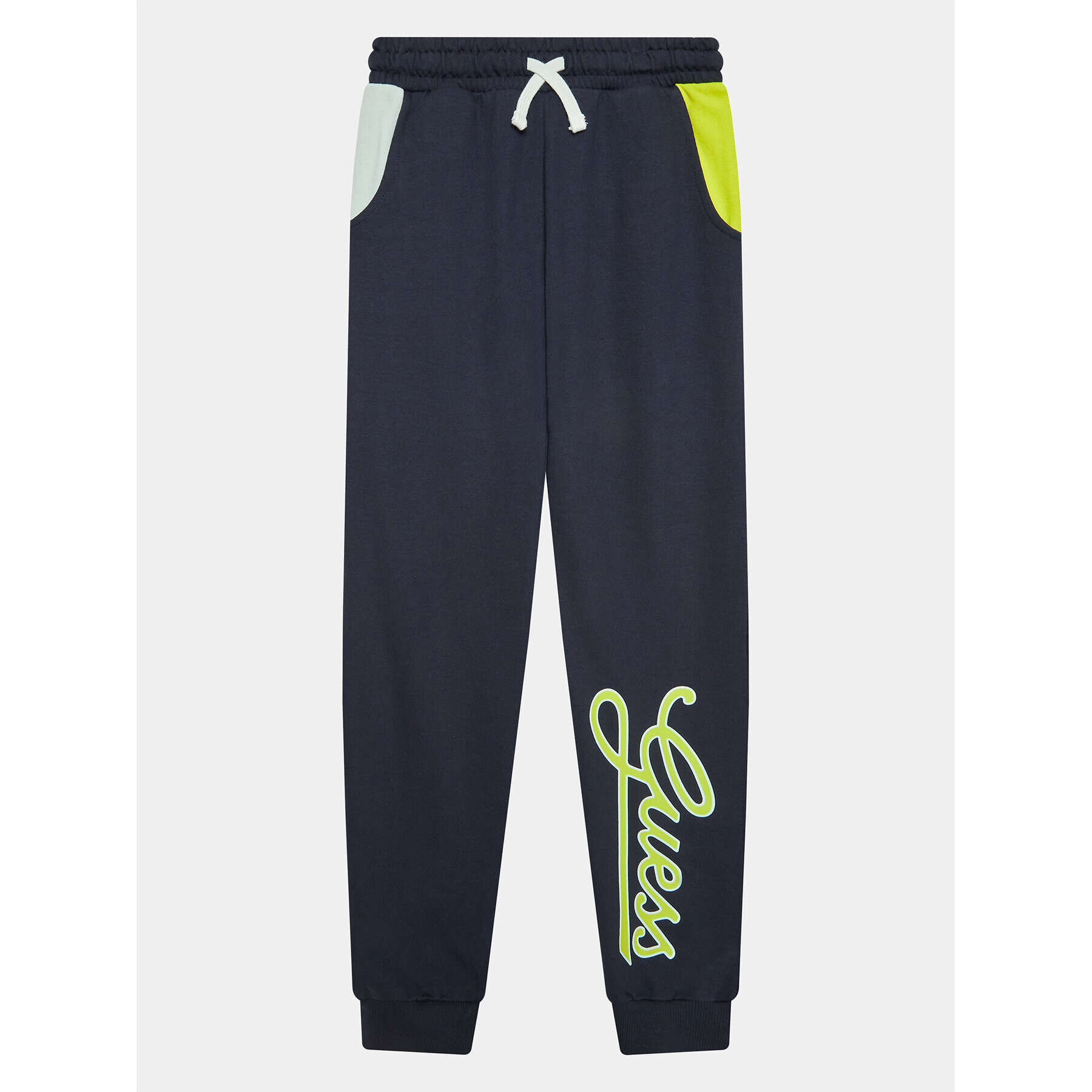 Guess Долнище анцуг N3YQ16 KA6R3 Тъмносин Regular Fit - Pepit.bg