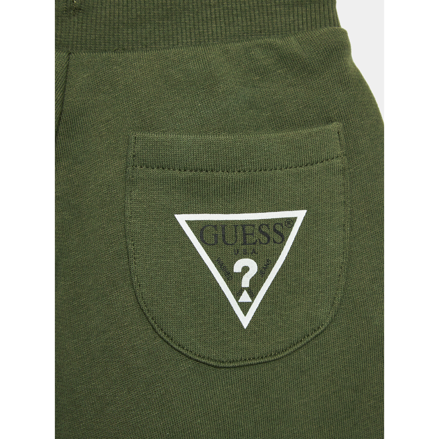Guess Долнище анцуг N93Q17 KAUG0 Зелен Relaxed Fit - Pepit.bg