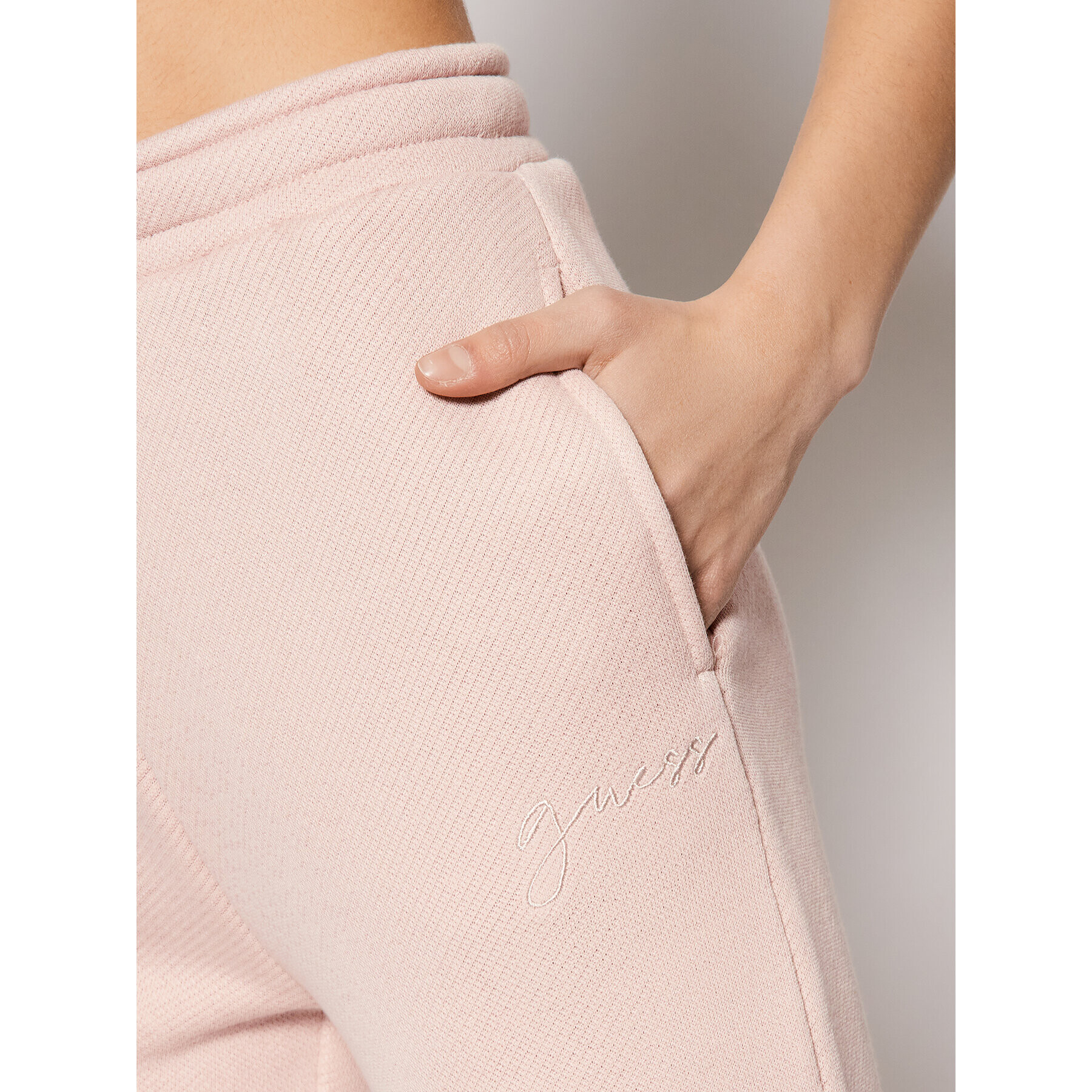Guess Долнище анцуг O1GB01 FL03M Розов Regular Fit - Pepit.bg