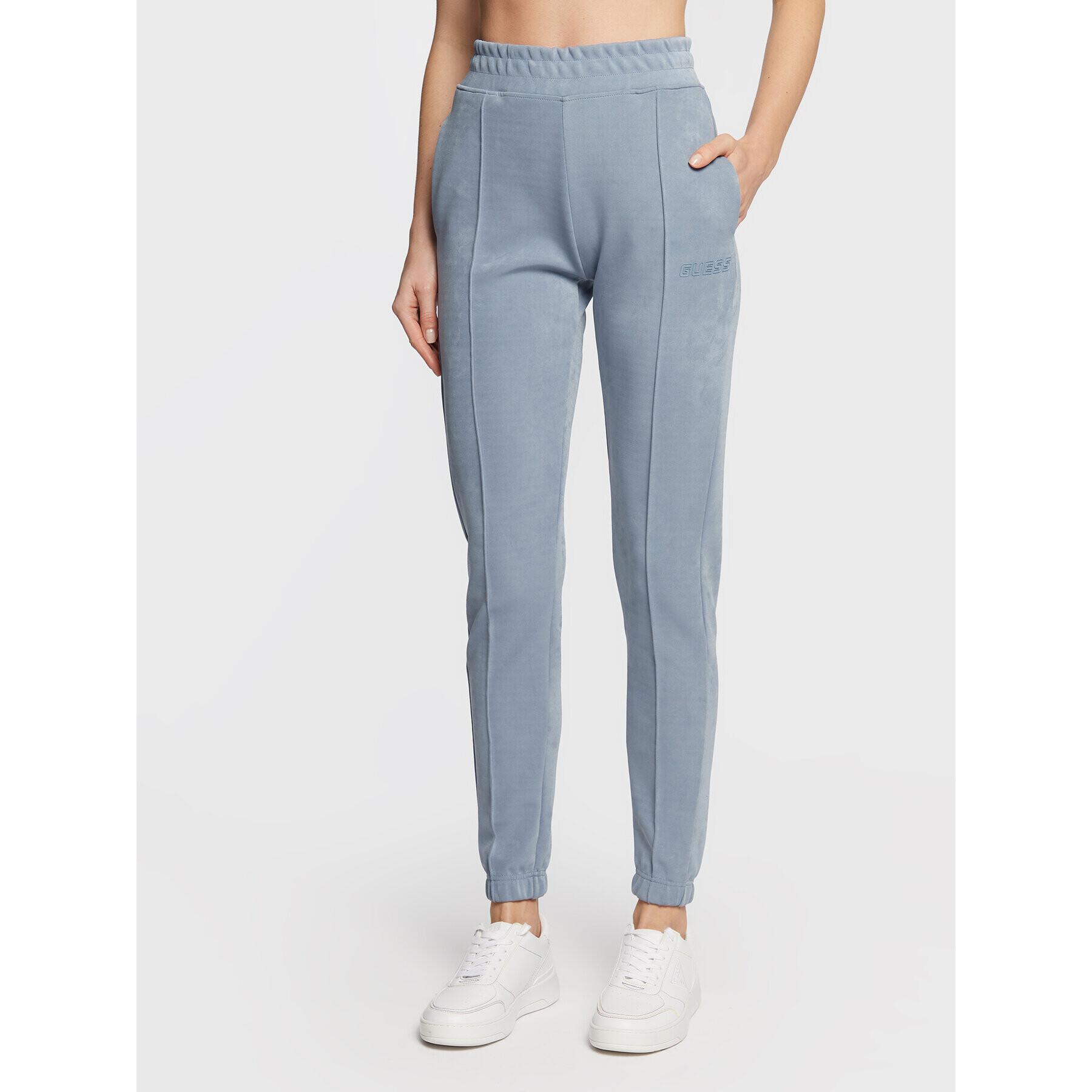 Guess Долнище анцуг V2BB03 KBC00 Син Regular Fit - Pepit.bg