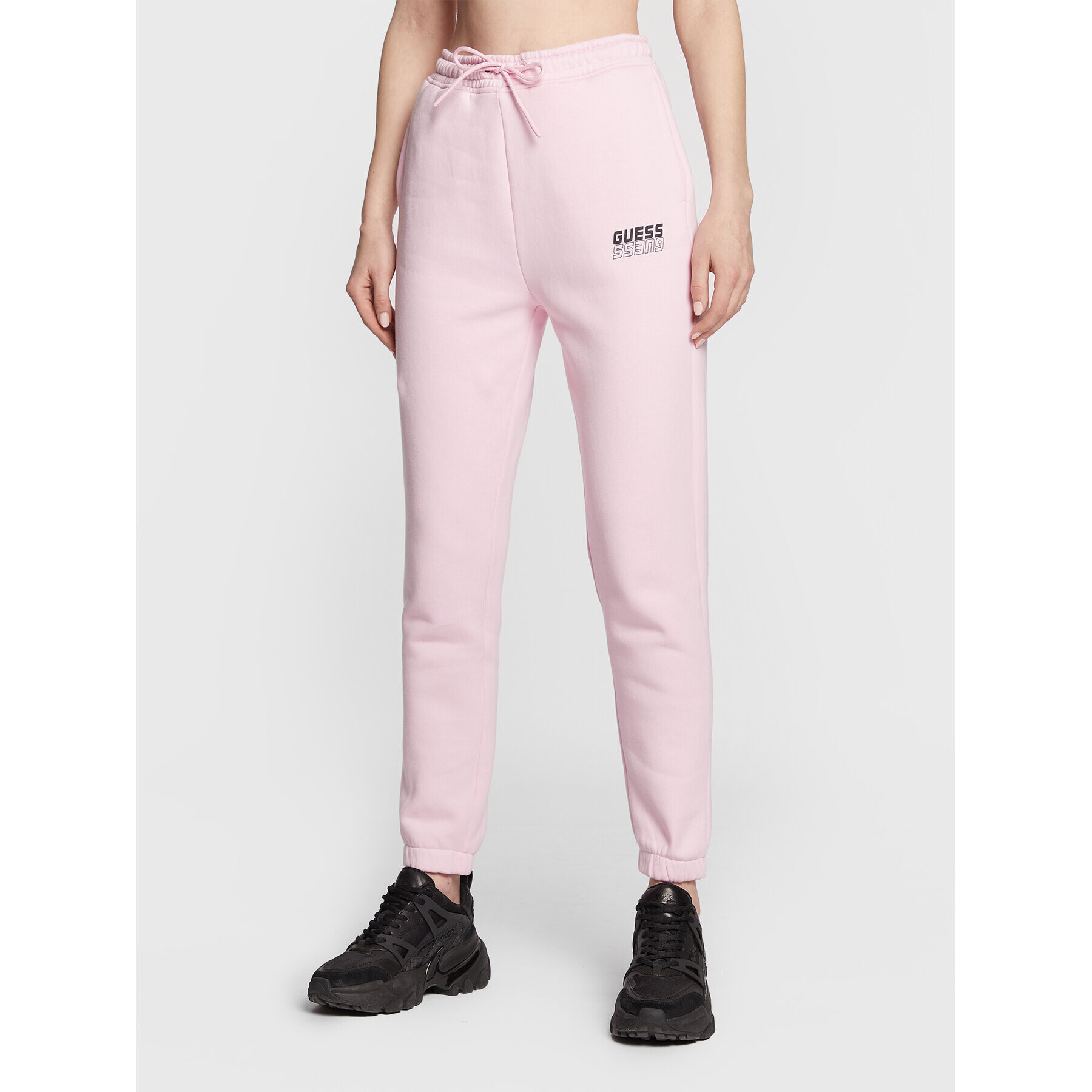 Guess Долнище анцуг V2BB18 K9V34 Розов Regular Fit - Pepit.bg