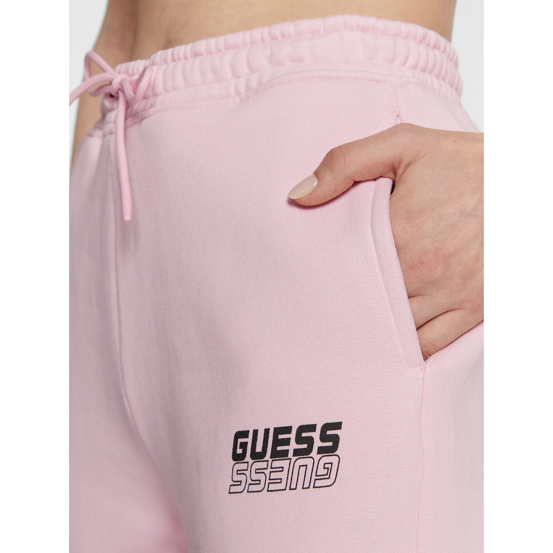 Guess Долнище анцуг V2BB18 K9V34 Розов Regular Fit - Pepit.bg
