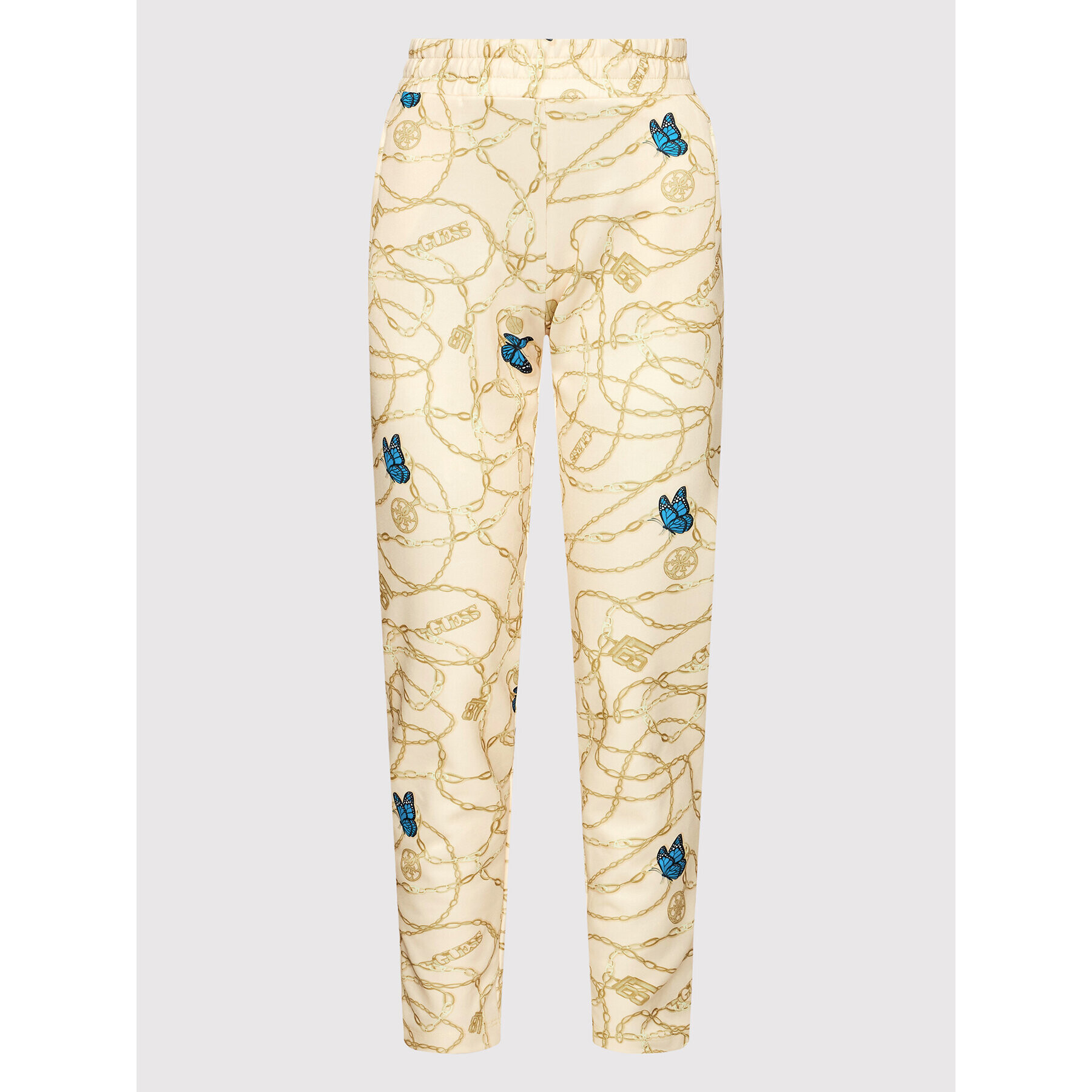 Guess Долнище анцуг V2GB16 FL04Q Бежов Regular Fit - Pepit.bg