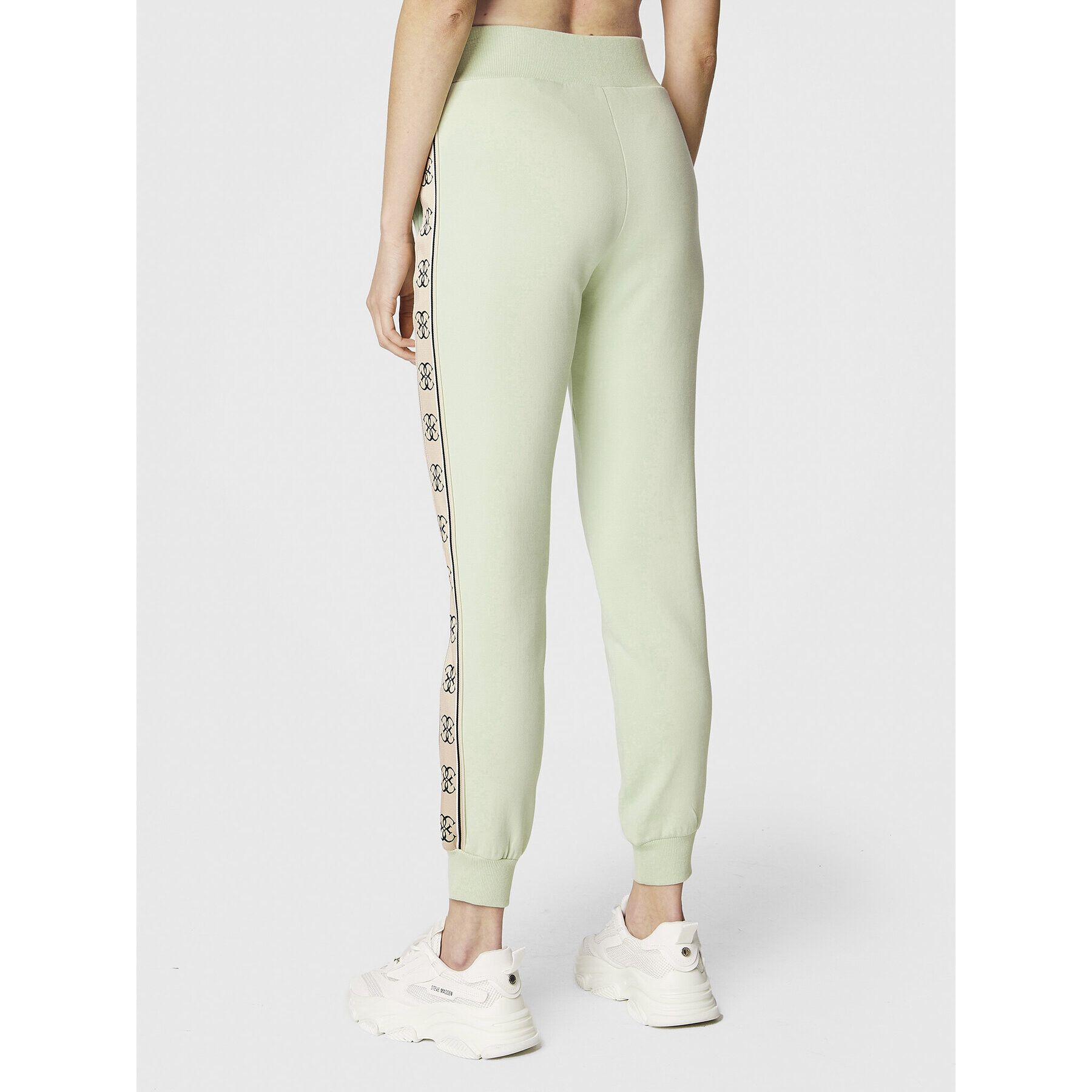 Guess Долнище анцуг V2RB05 KA3P1 Зелен Regular Fit - Pepit.bg