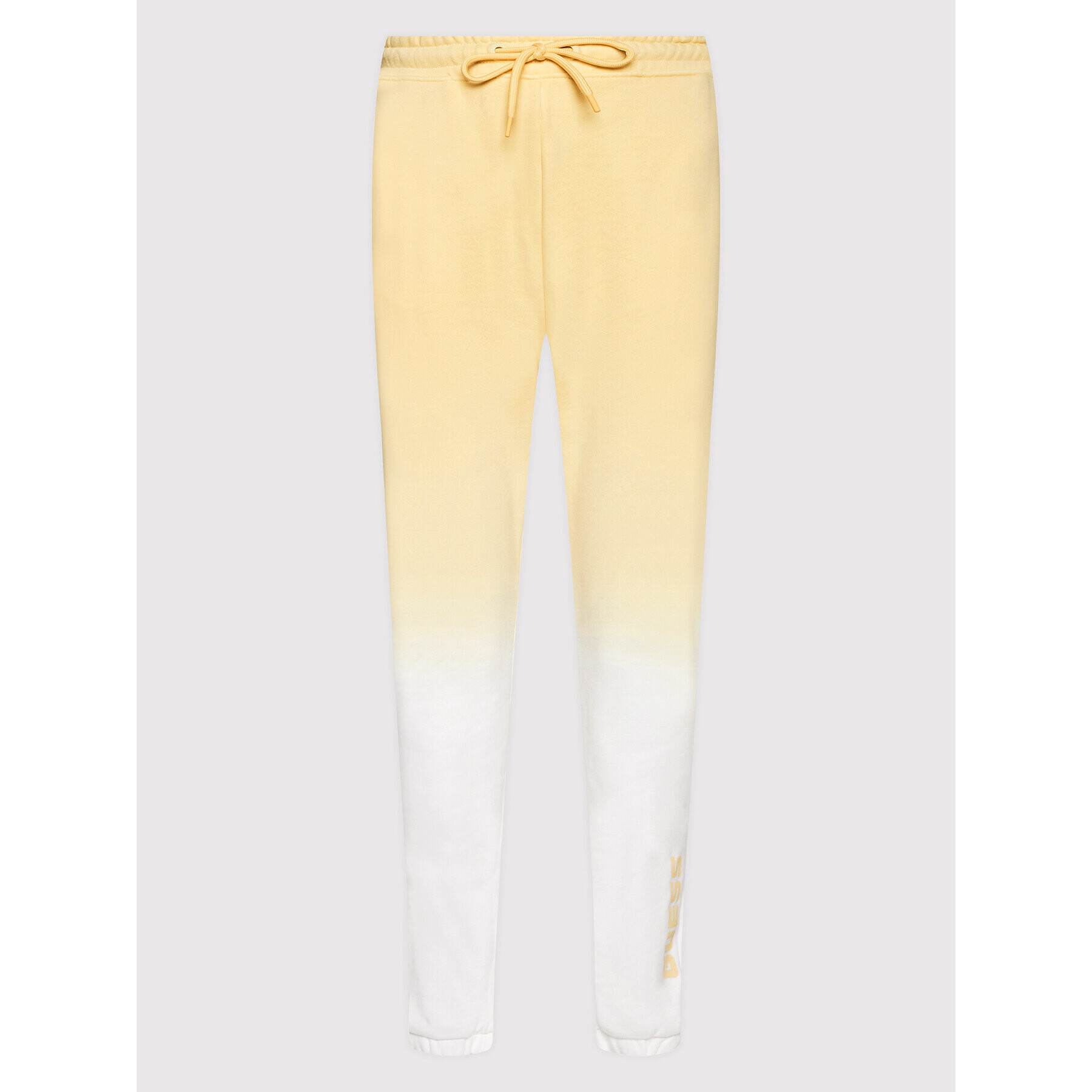 Guess Долнище анцуг V2YB02 FL04Z Жълт Regular Fit - Pepit.bg