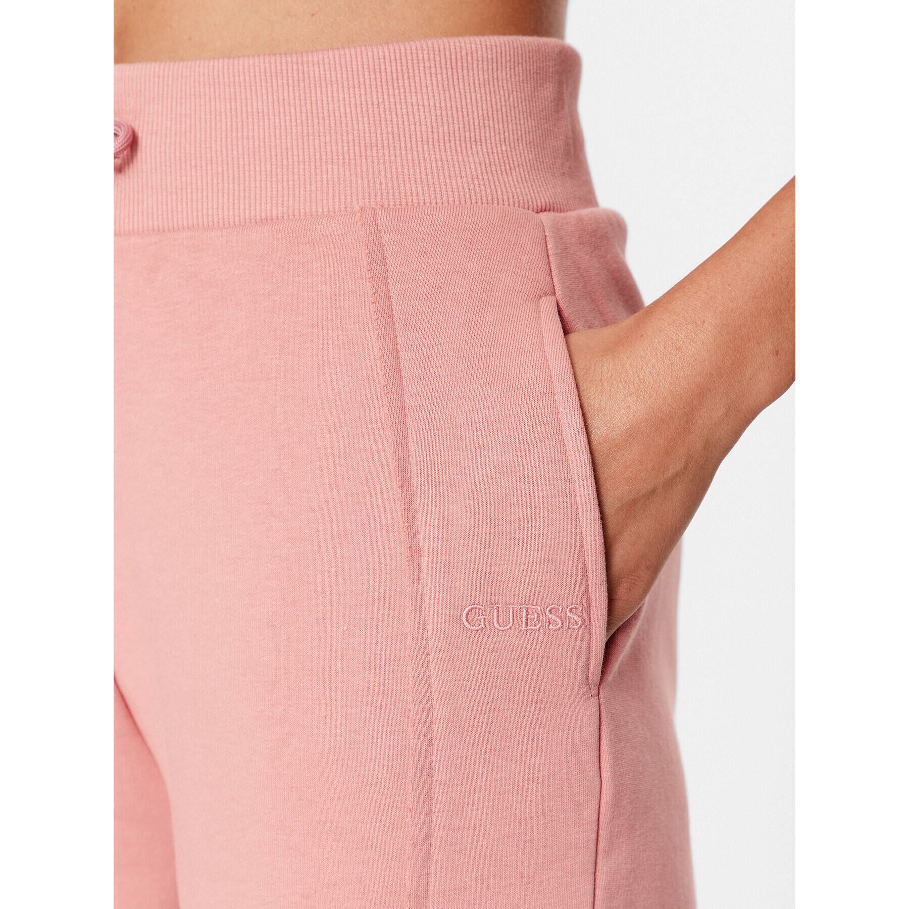 Guess Долнище анцуг V3BB14 KBXX1 Розов Regular Fit - Pepit.bg