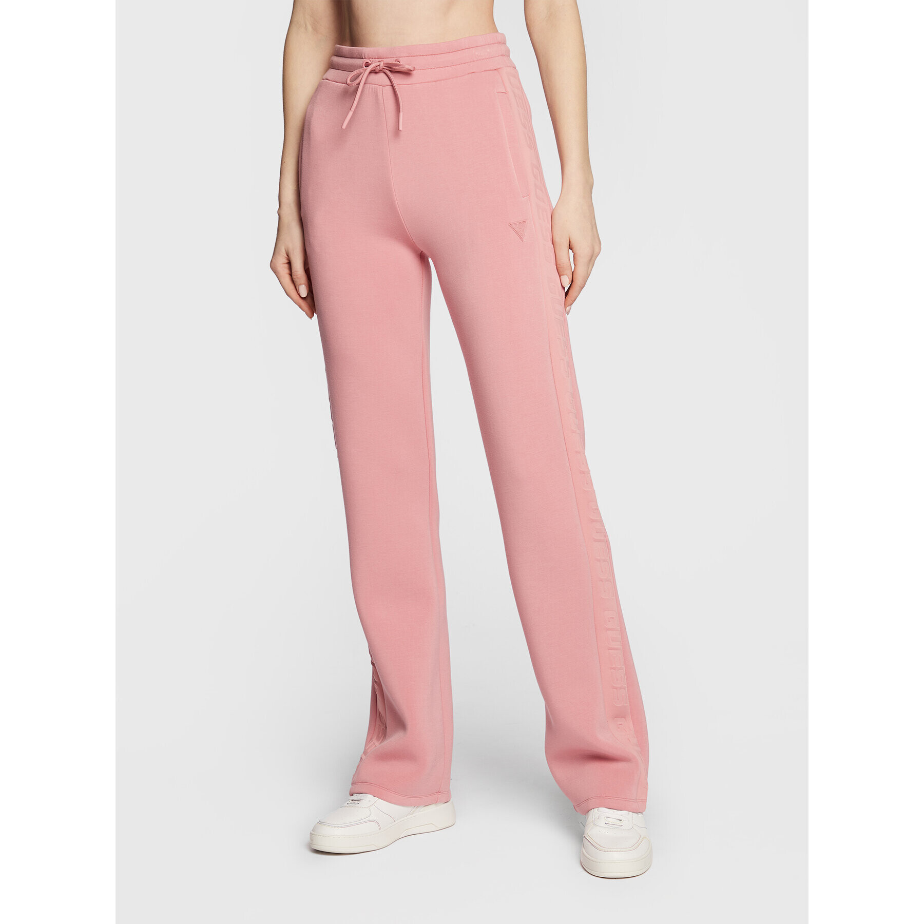 Guess Долнище анцуг V3RB21 K7UW2 Розов Regular Fit - Pepit.bg