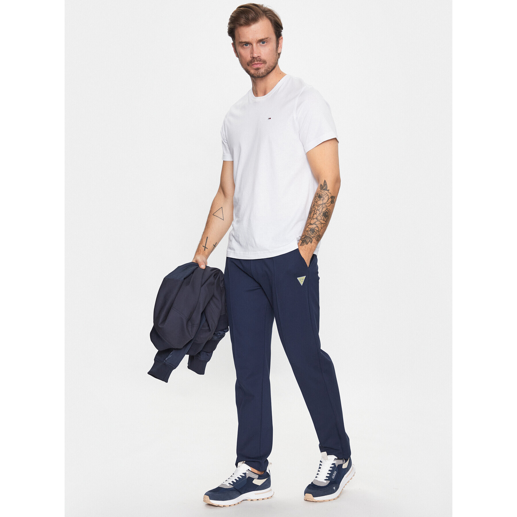Guess Долнище анцуг Wilmer Z3YB02 KBT22 Син Regular Fit - Pepit.bg