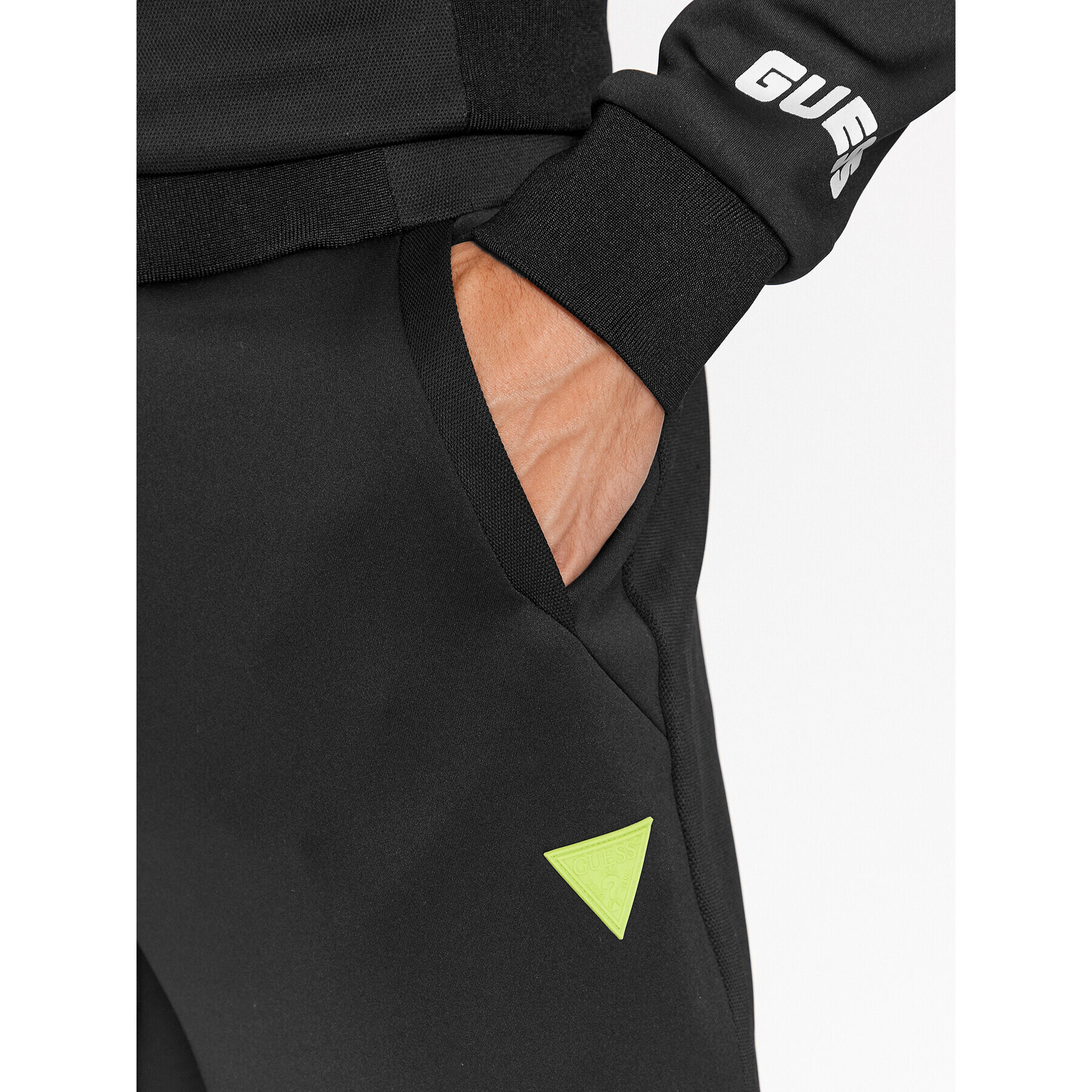 Guess Долнище анцуг Z3BB03 KB212 Черен Regular Fit - Pepit.bg