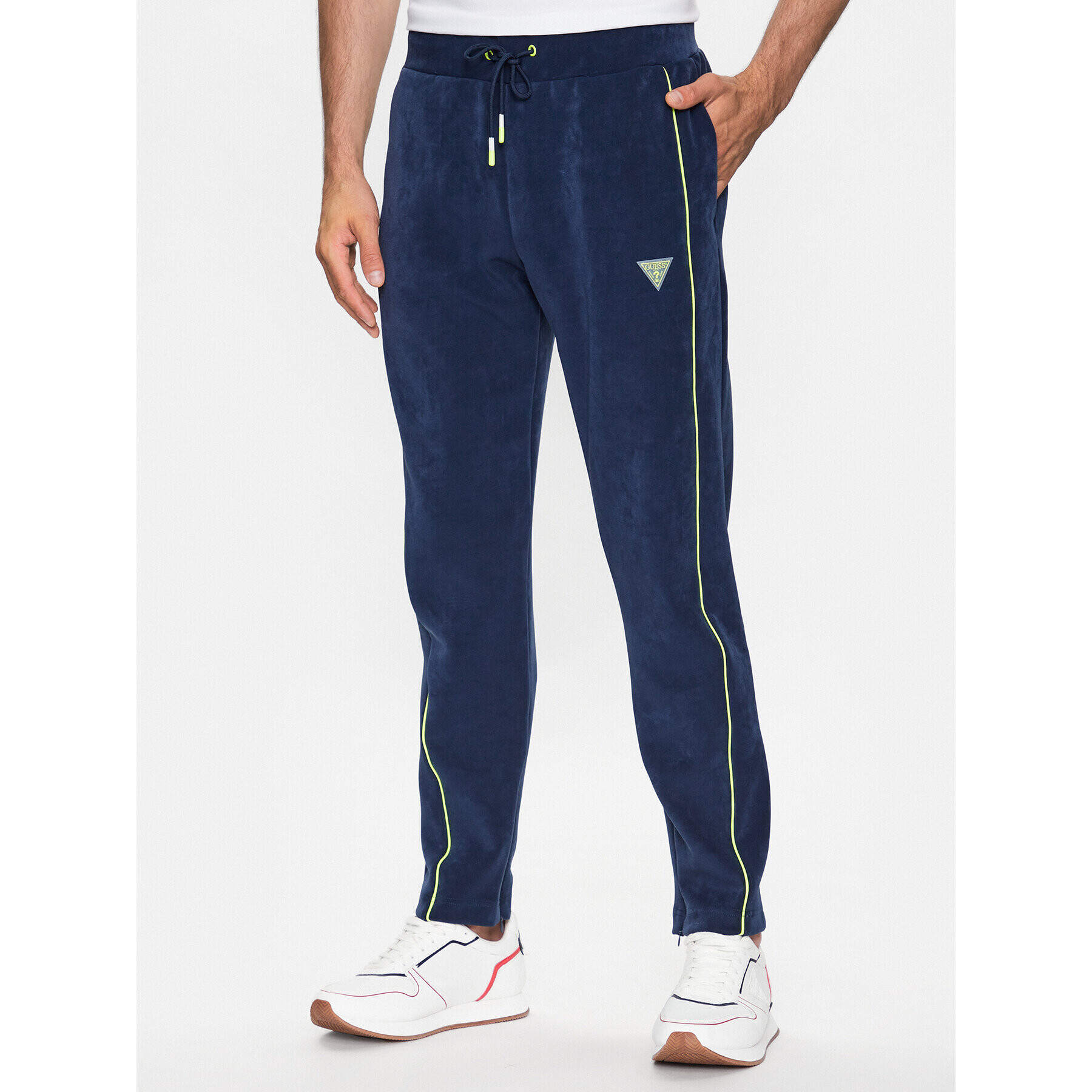 Guess Долнище анцуг Z3YB03 KBC00 Тъмносин Regular Fit - Pepit.bg