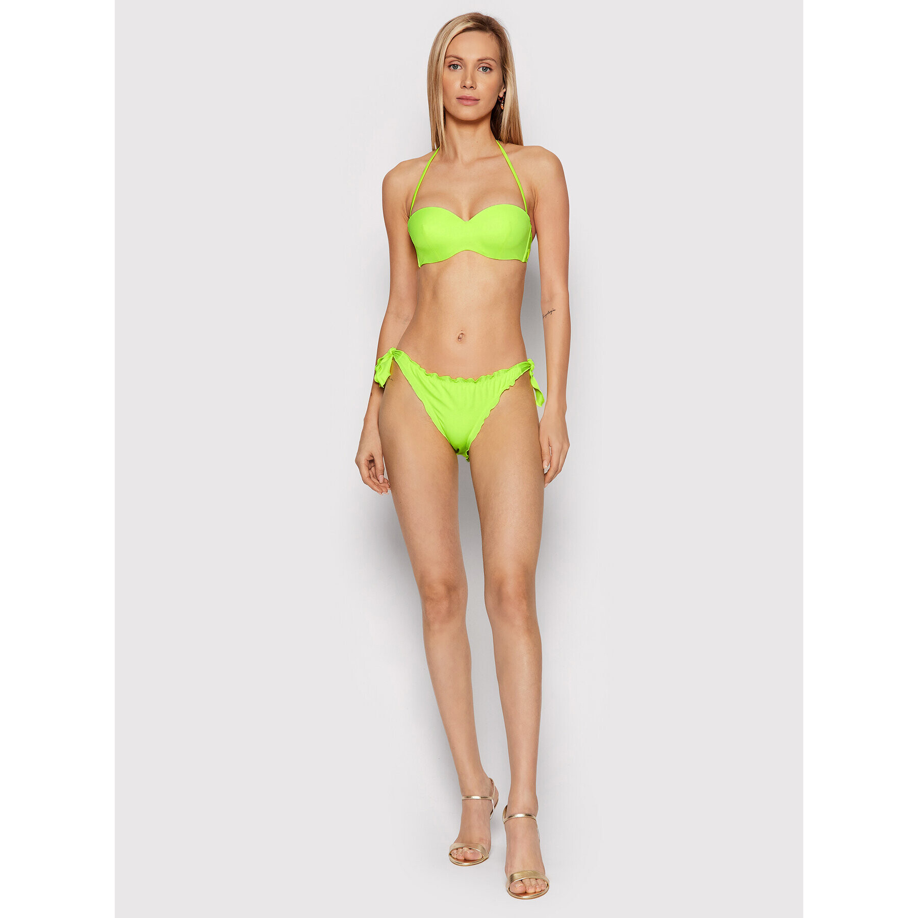 Guess Долнище на бански 02O20 MC044 Зелен - Pepit.bg