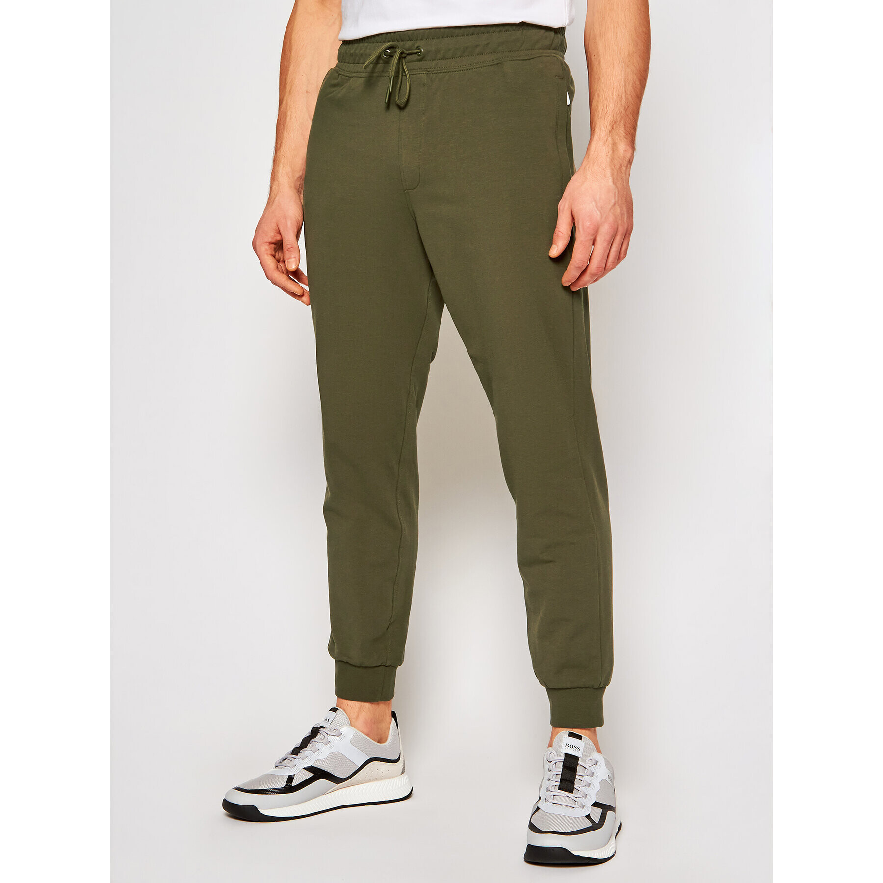 Guess Долнище анцуг Adam M1RB37 K6ZS1 Зелен Slim Fit - Pepit.bg