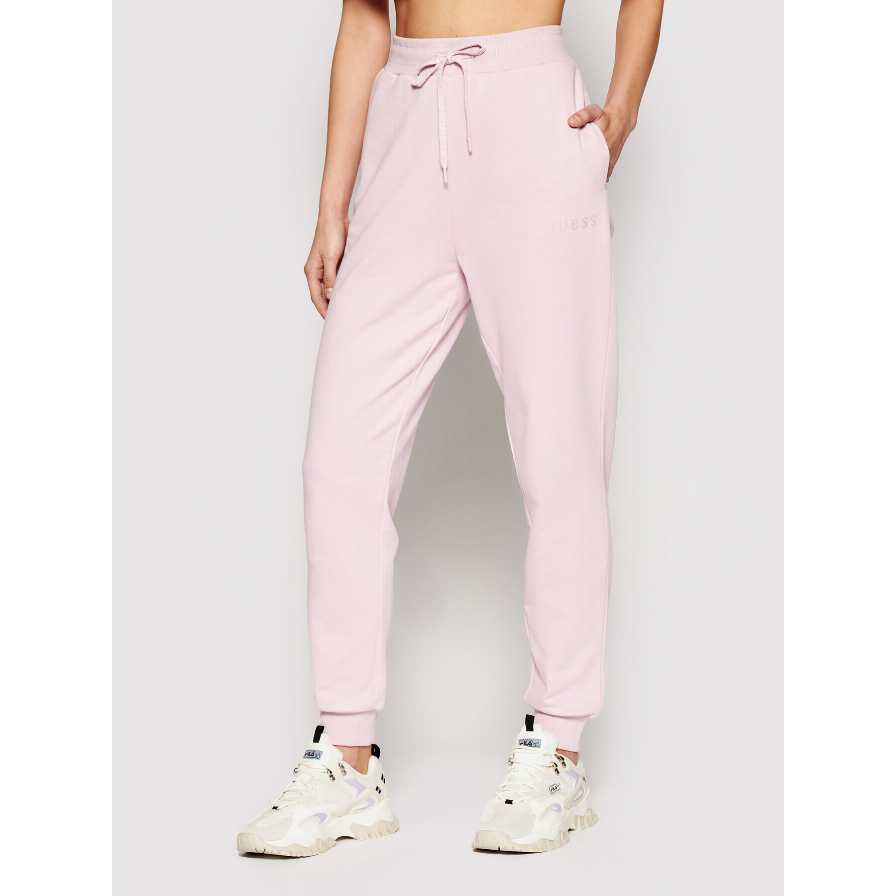 Guess Долнище анцуг Alene O1GA04 K68I1 Розов Regular Fit - Pepit.bg
