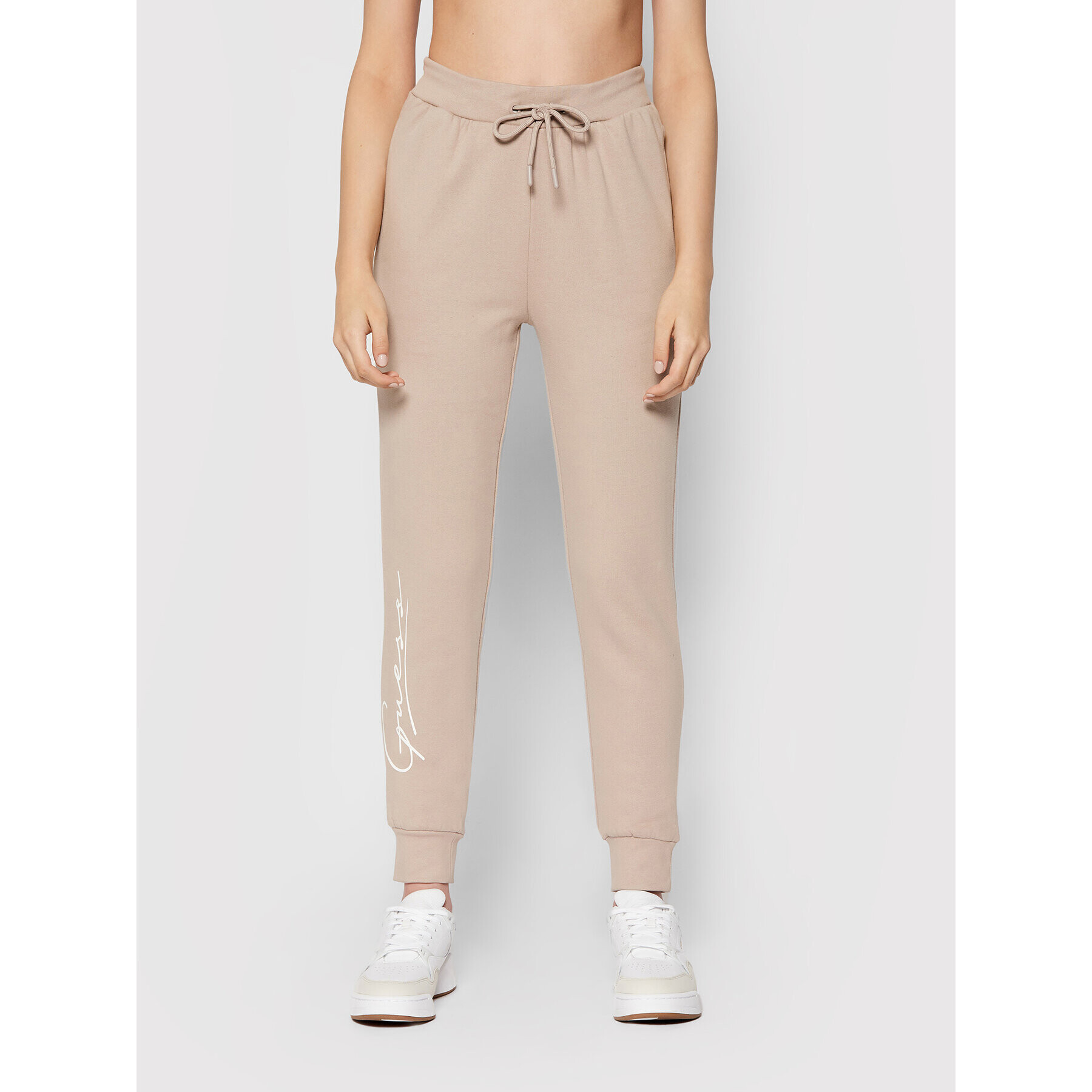 Guess Долнище анцуг Alexandra O1BA11 KAOR1 Бежов Regular Fit - Pepit.bg