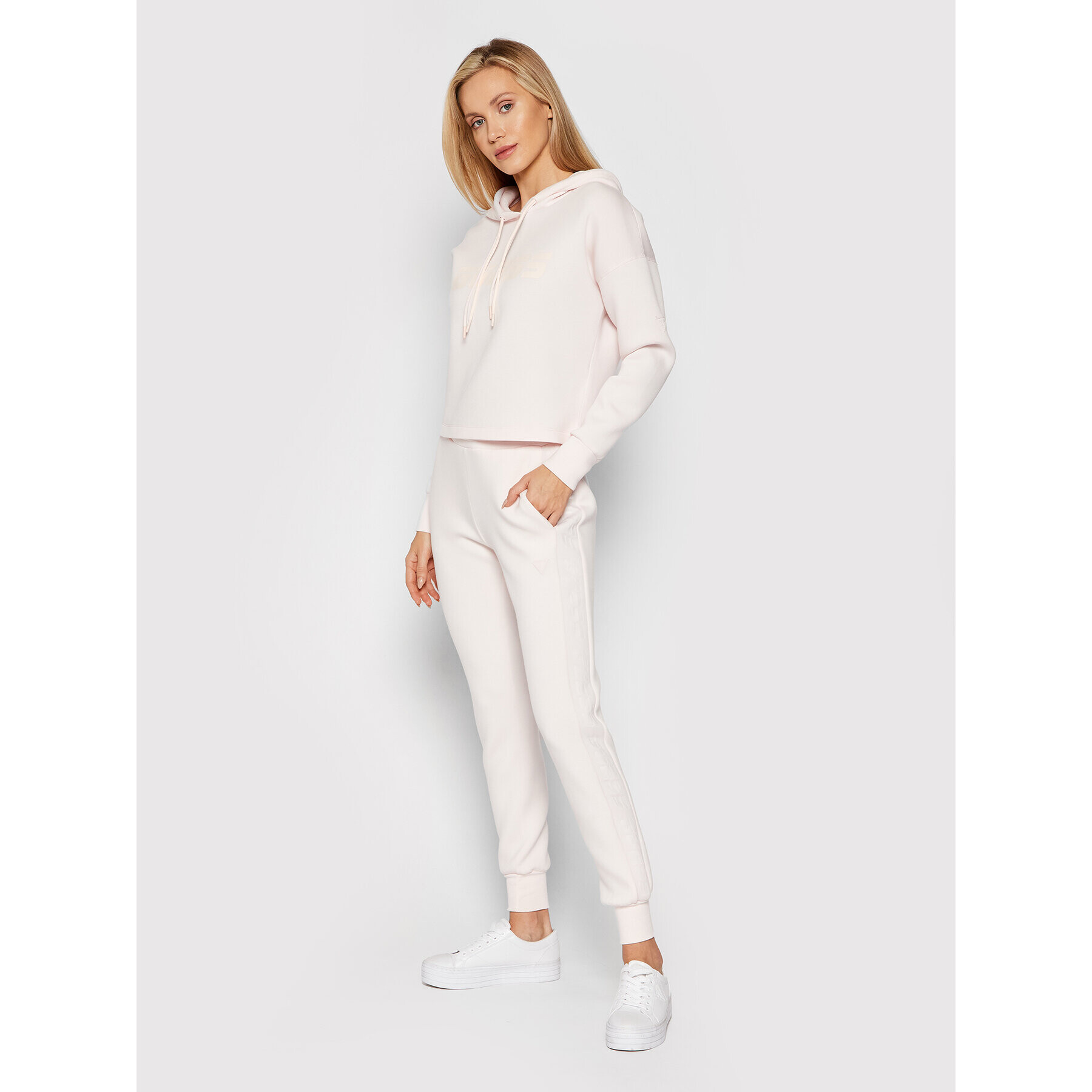 Guess Долнище анцуг Allie O1GA49 KAMN2 Розов Regular Fit - Pepit.bg