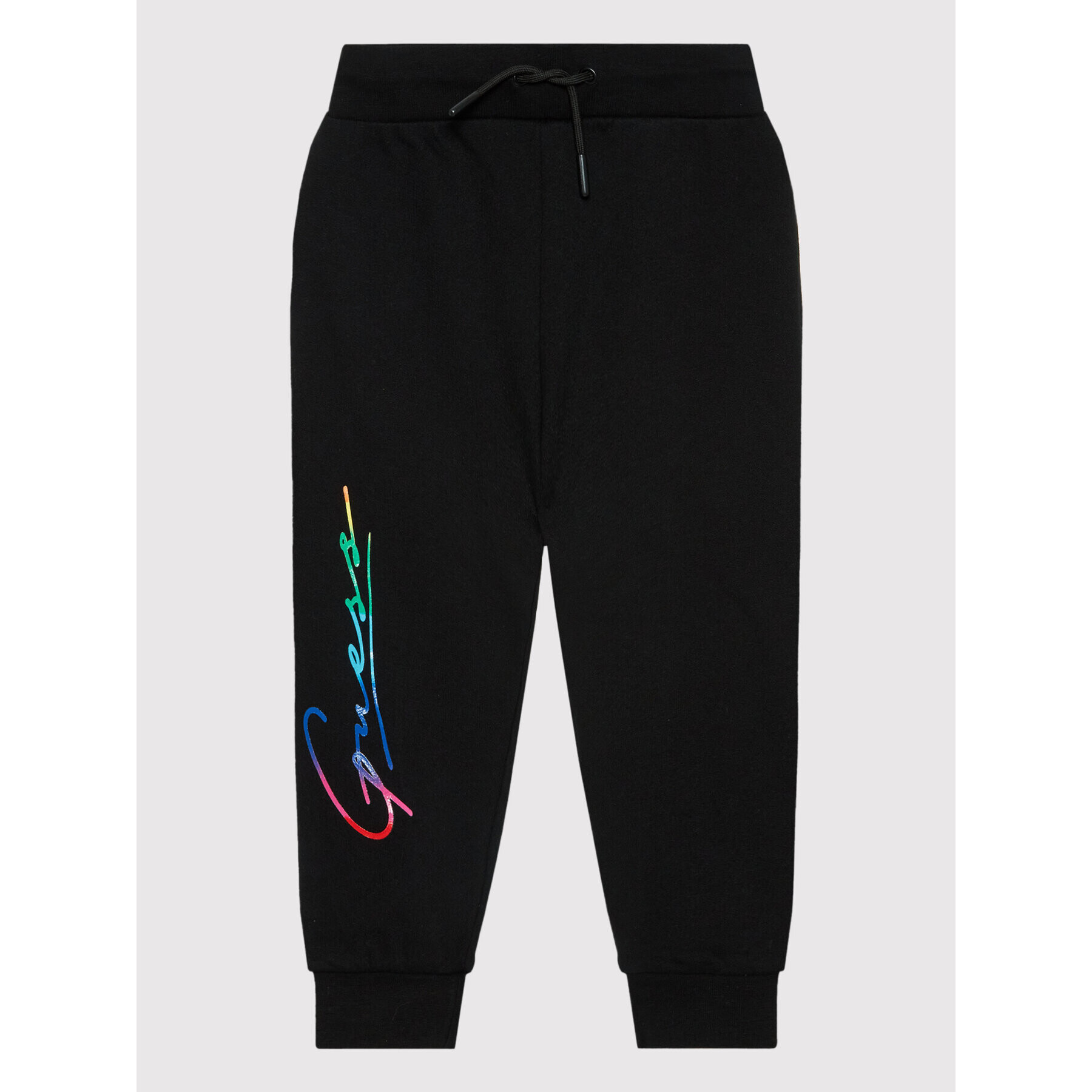 Guess Долнище анцуг J2RQ34 KB621 Черен Regular Fit - Pepit.bg