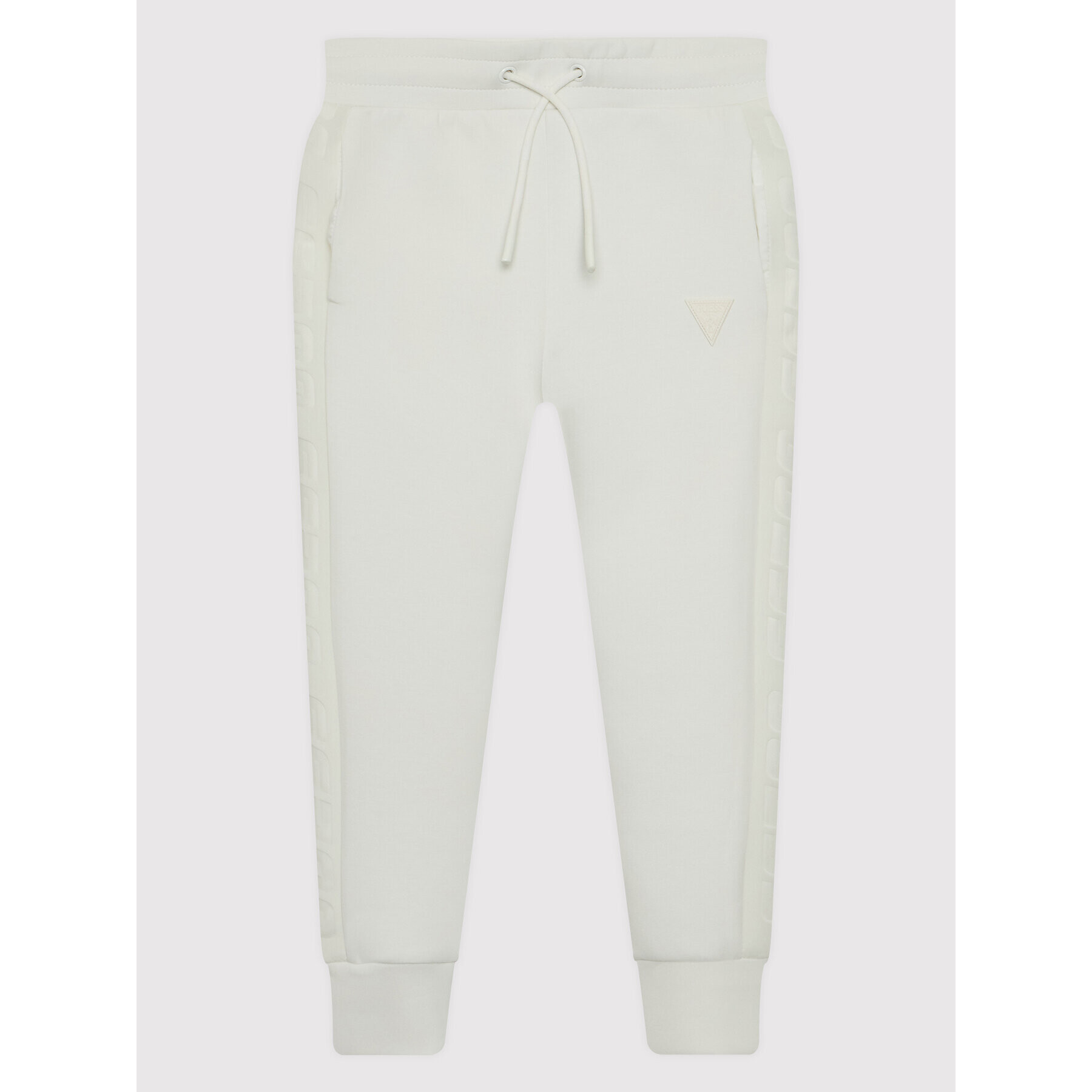 Guess Долнище анцуг J2YQ24 FL03S Бял Regular Fit - Pepit.bg