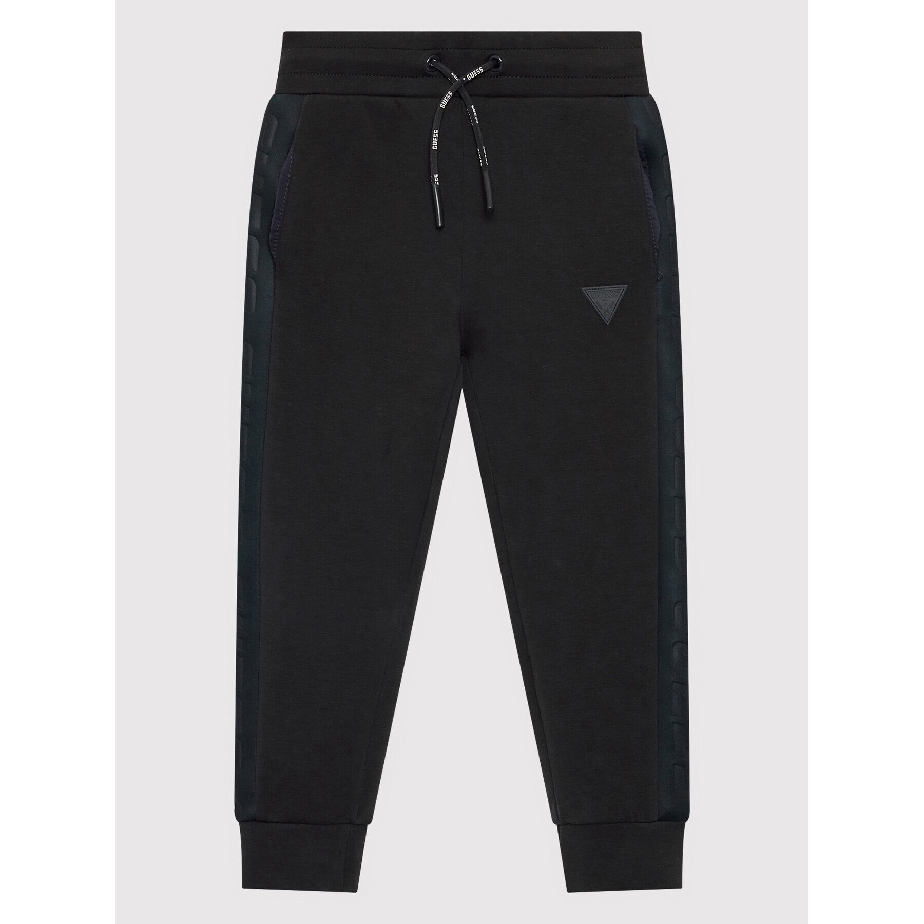 Guess Долнище анцуг J2YQ24 FL03S Черен Regular Fit - Pepit.bg
